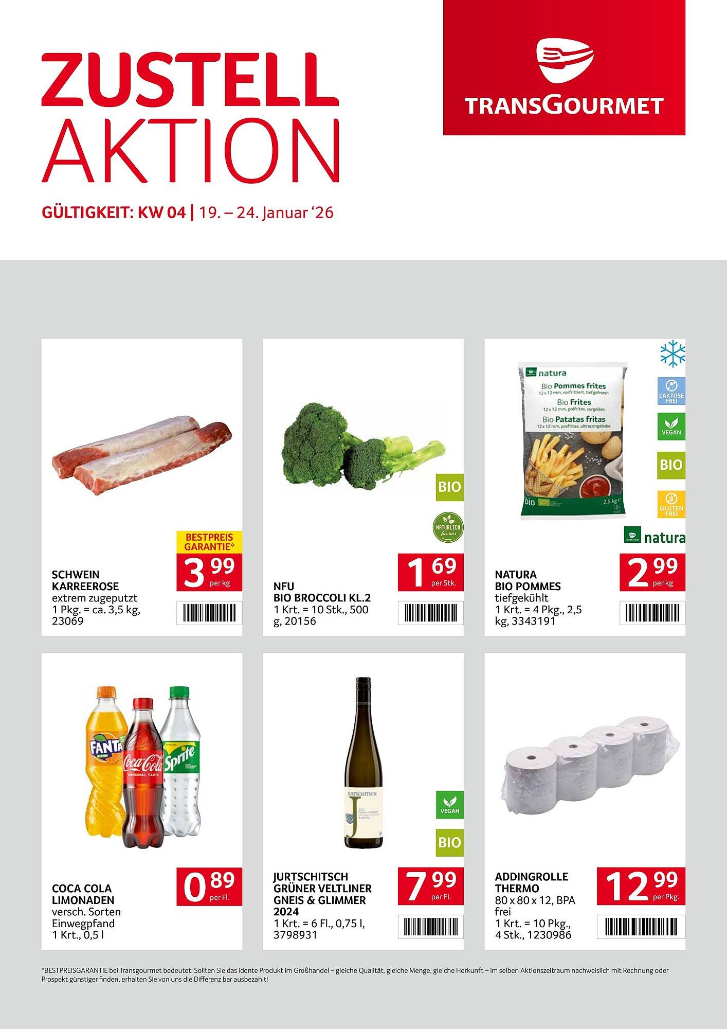 Transgourmet Flugblatt