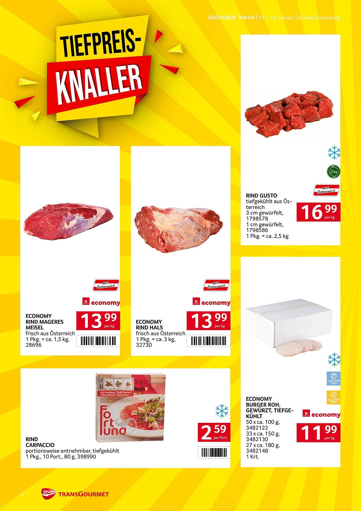 Transgourmet Flugblatt