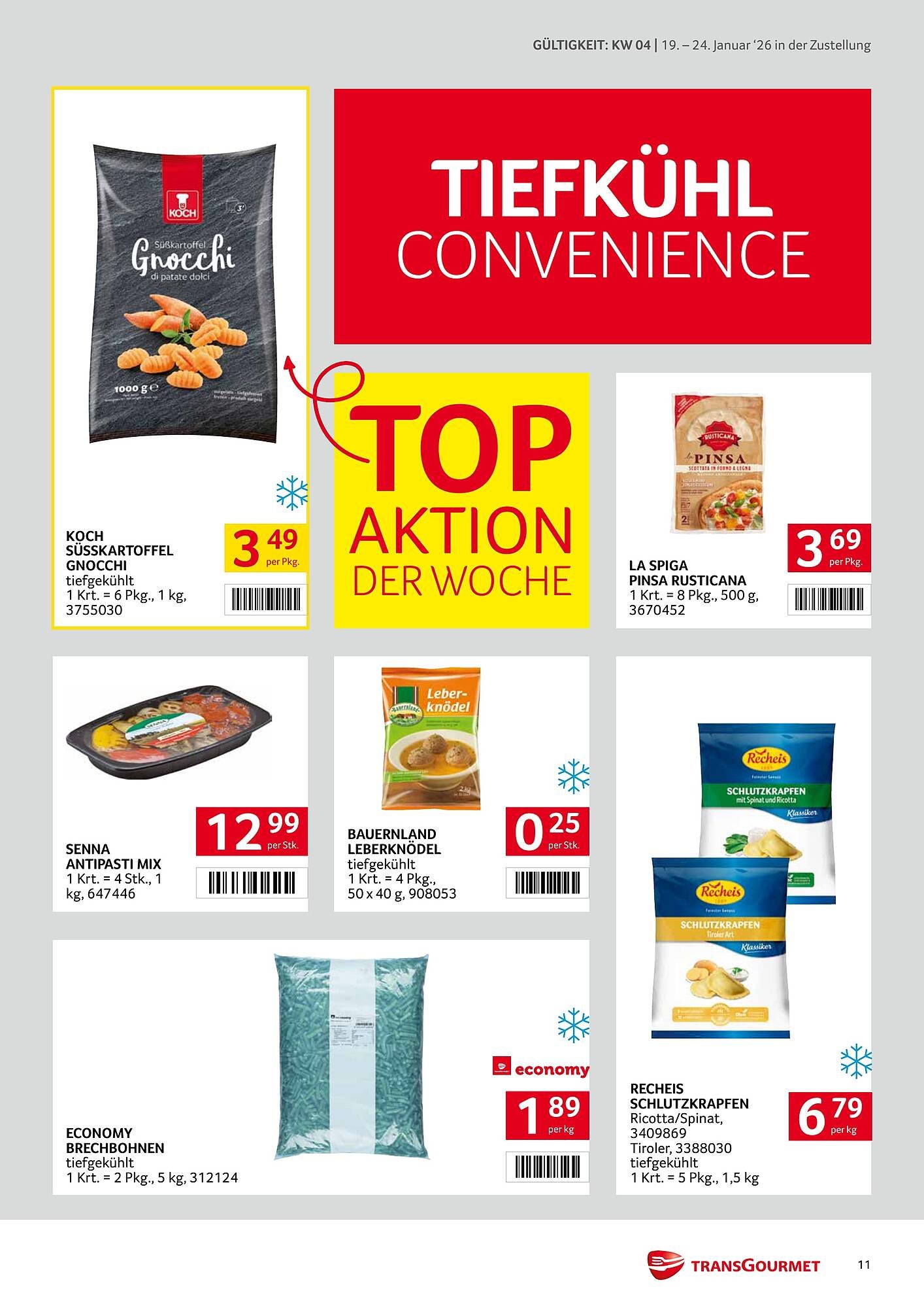 Transgourmet Flugblatt