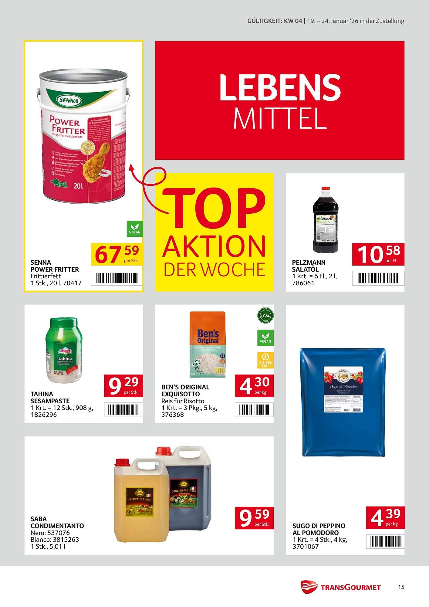 Transgourmet Flugblatt