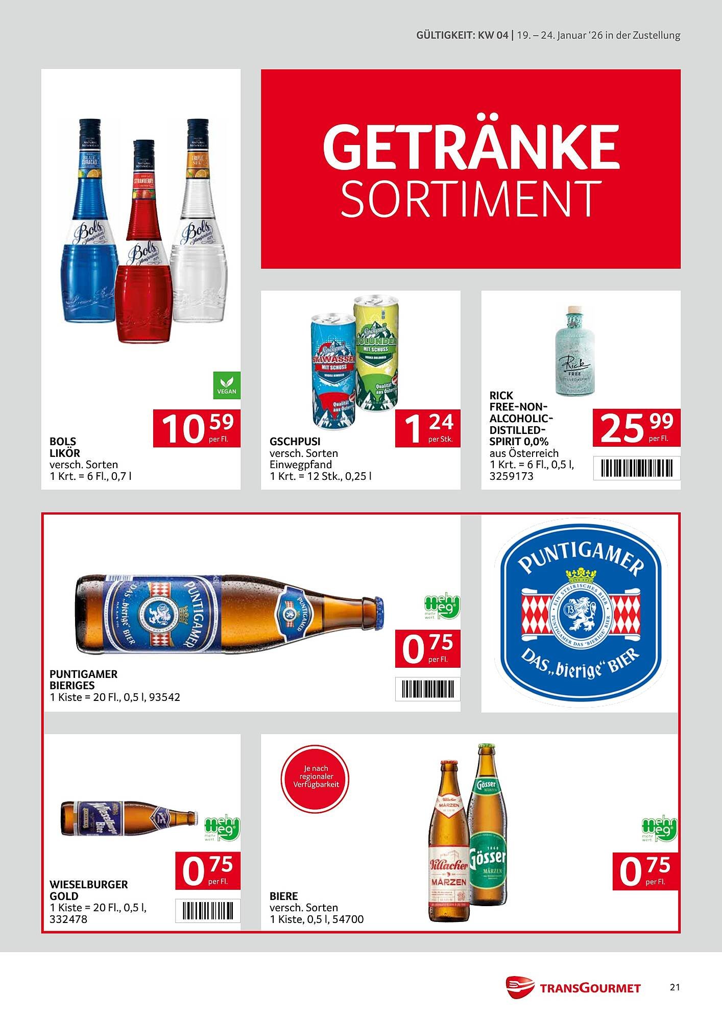 Transgourmet Flugblatt