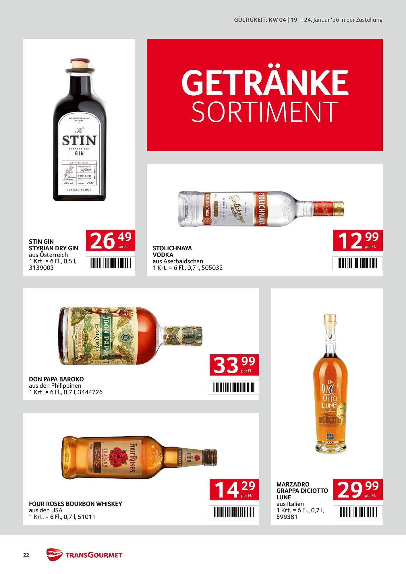 Transgourmet Flugblatt