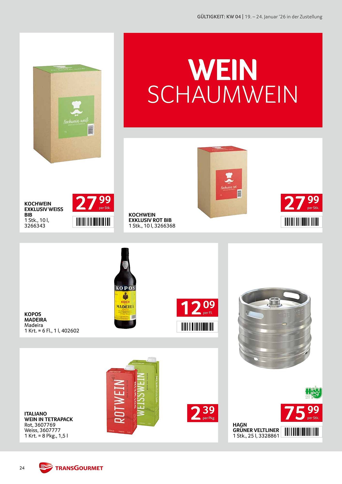 Transgourmet Flugblatt