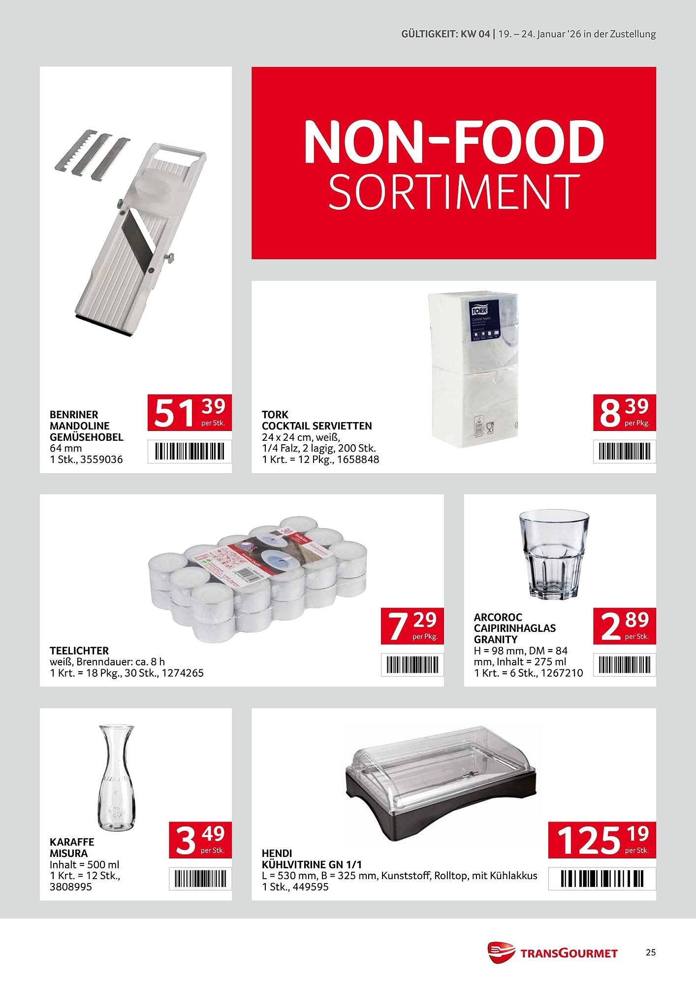 Transgourmet Flugblatt