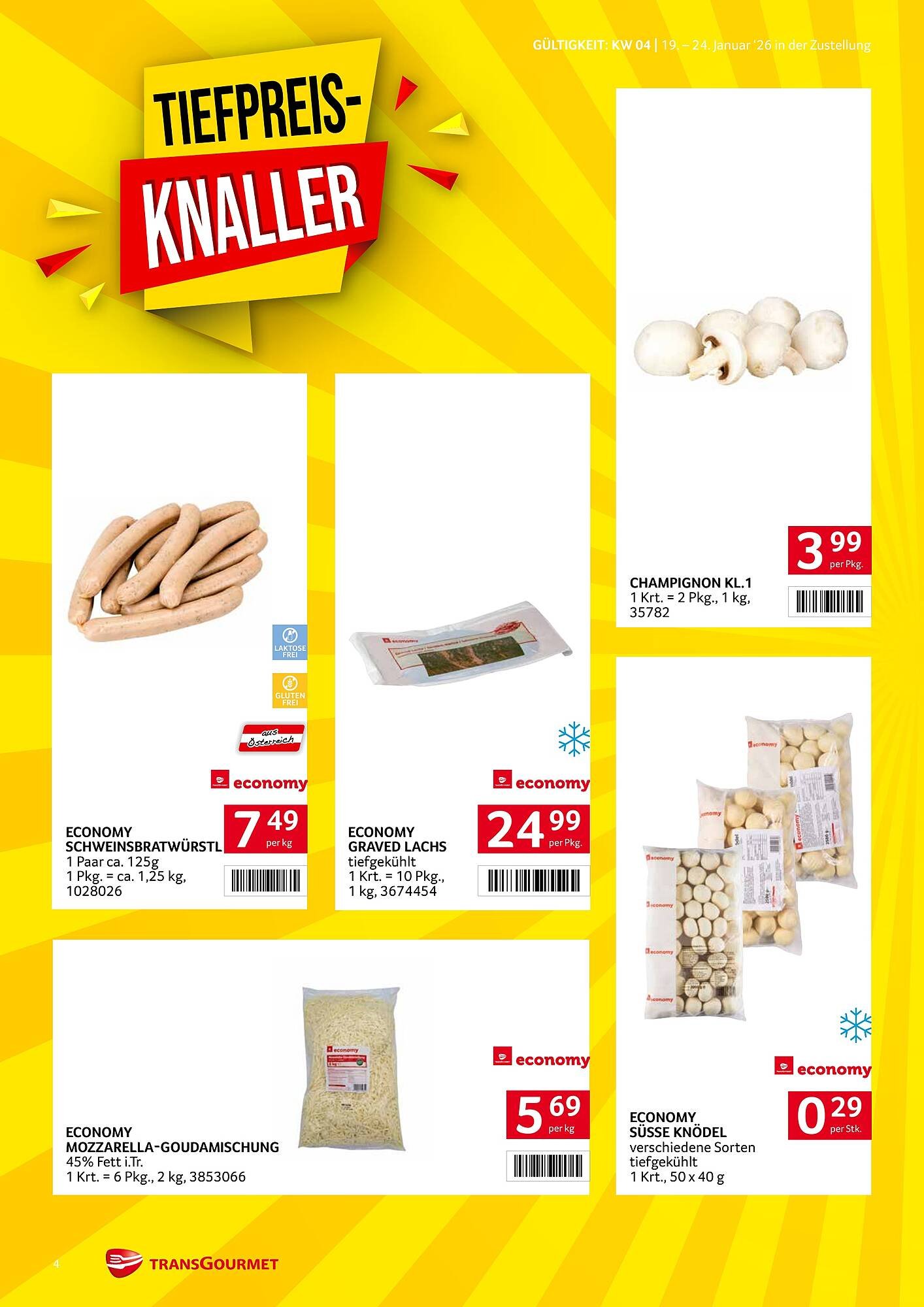 Transgourmet Flugblatt