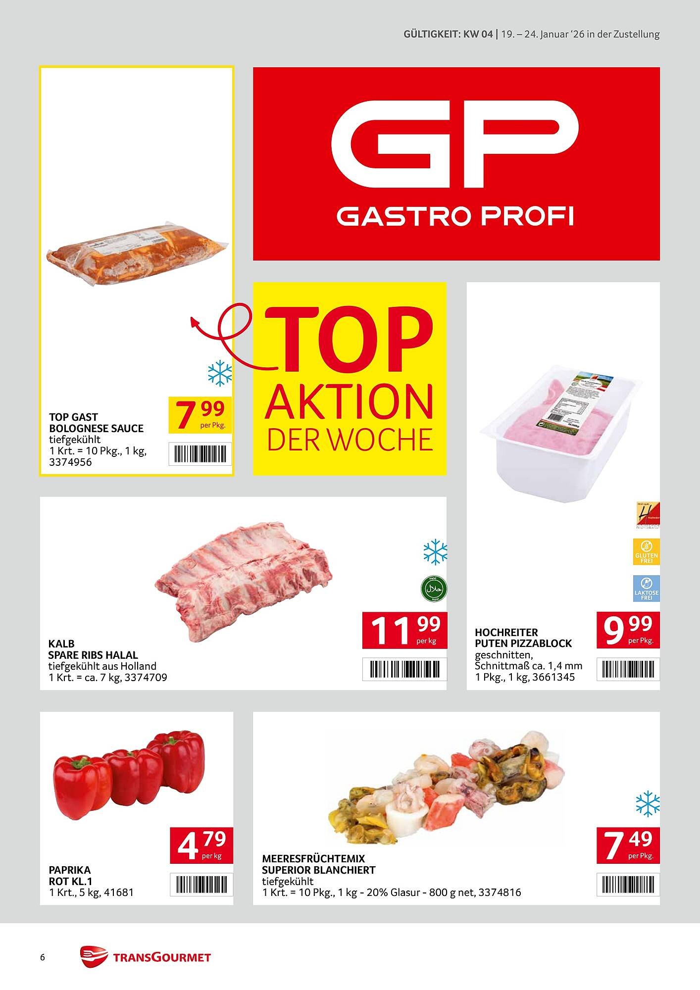 Transgourmet Flugblatt