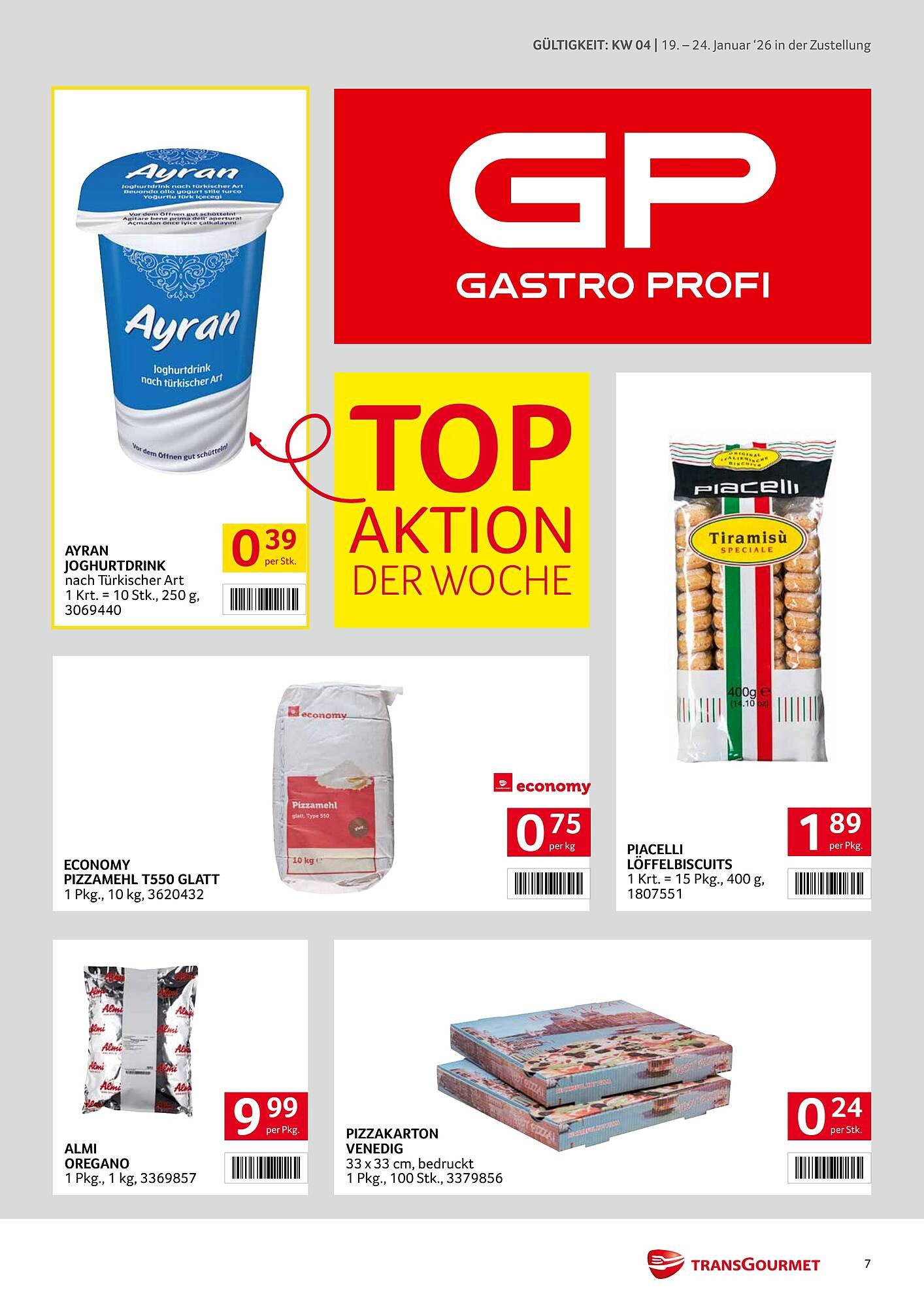 Transgourmet Flugblatt