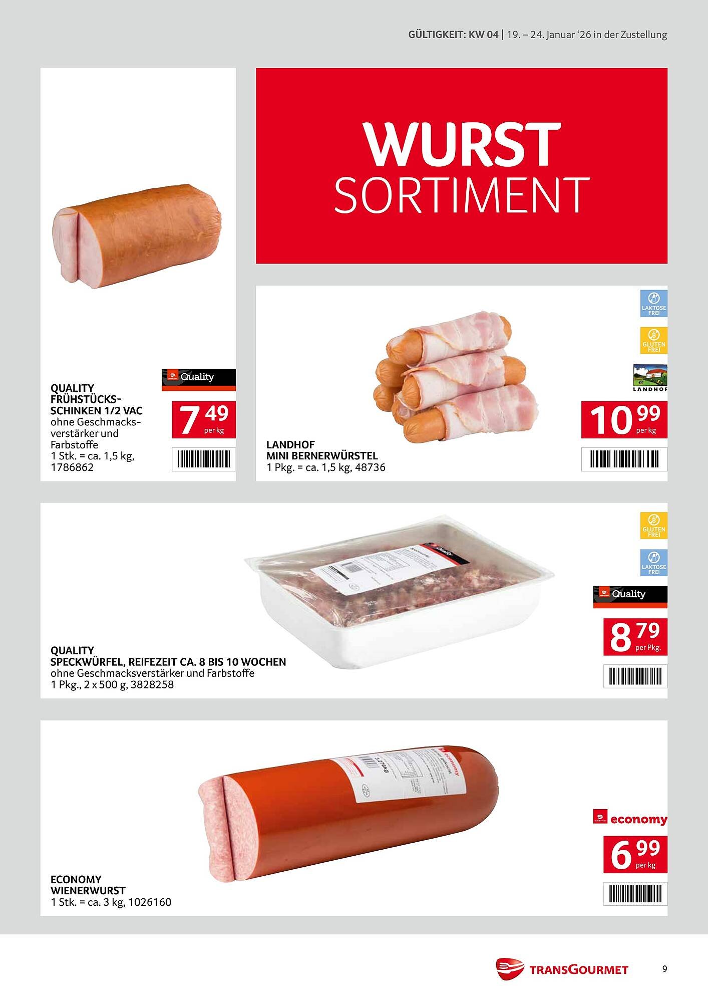 Transgourmet Flugblatt