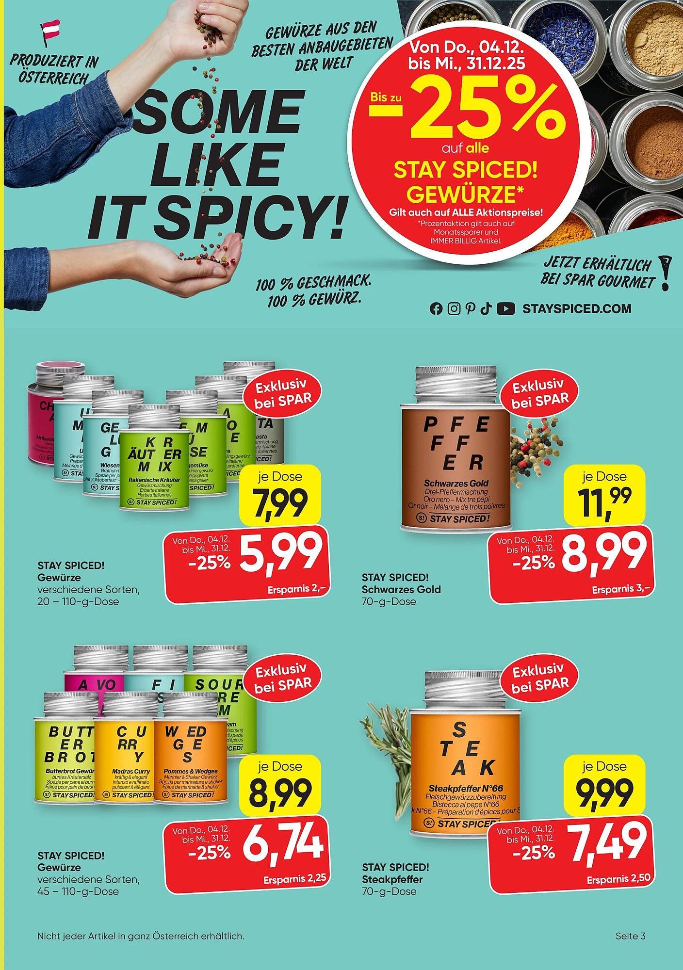 SPAR Gourmet Flugblatt