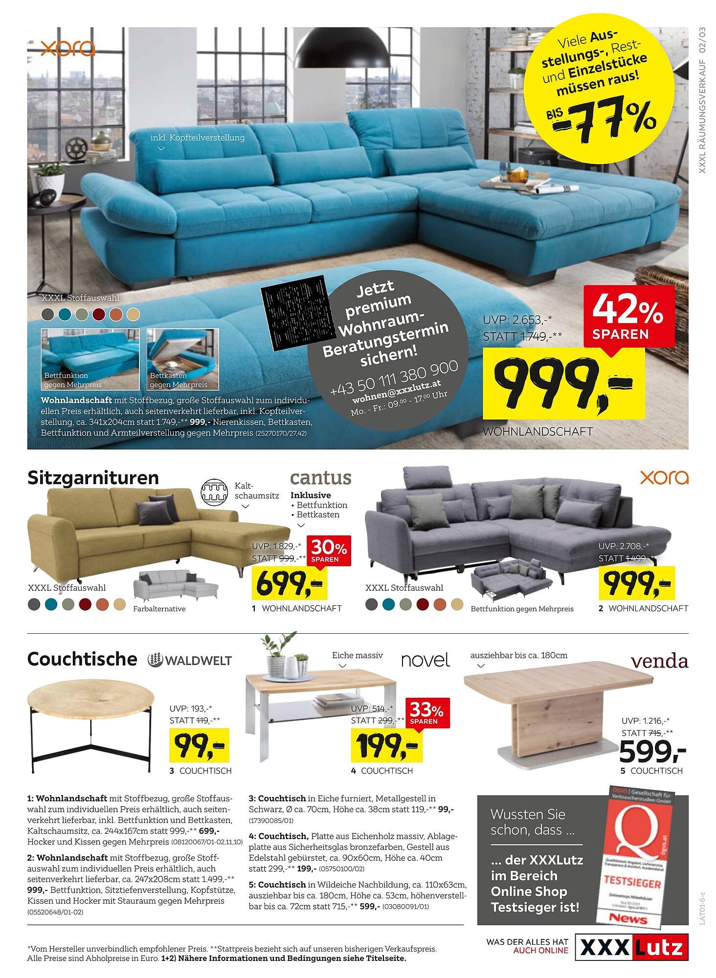 XXXLutz Prospekt