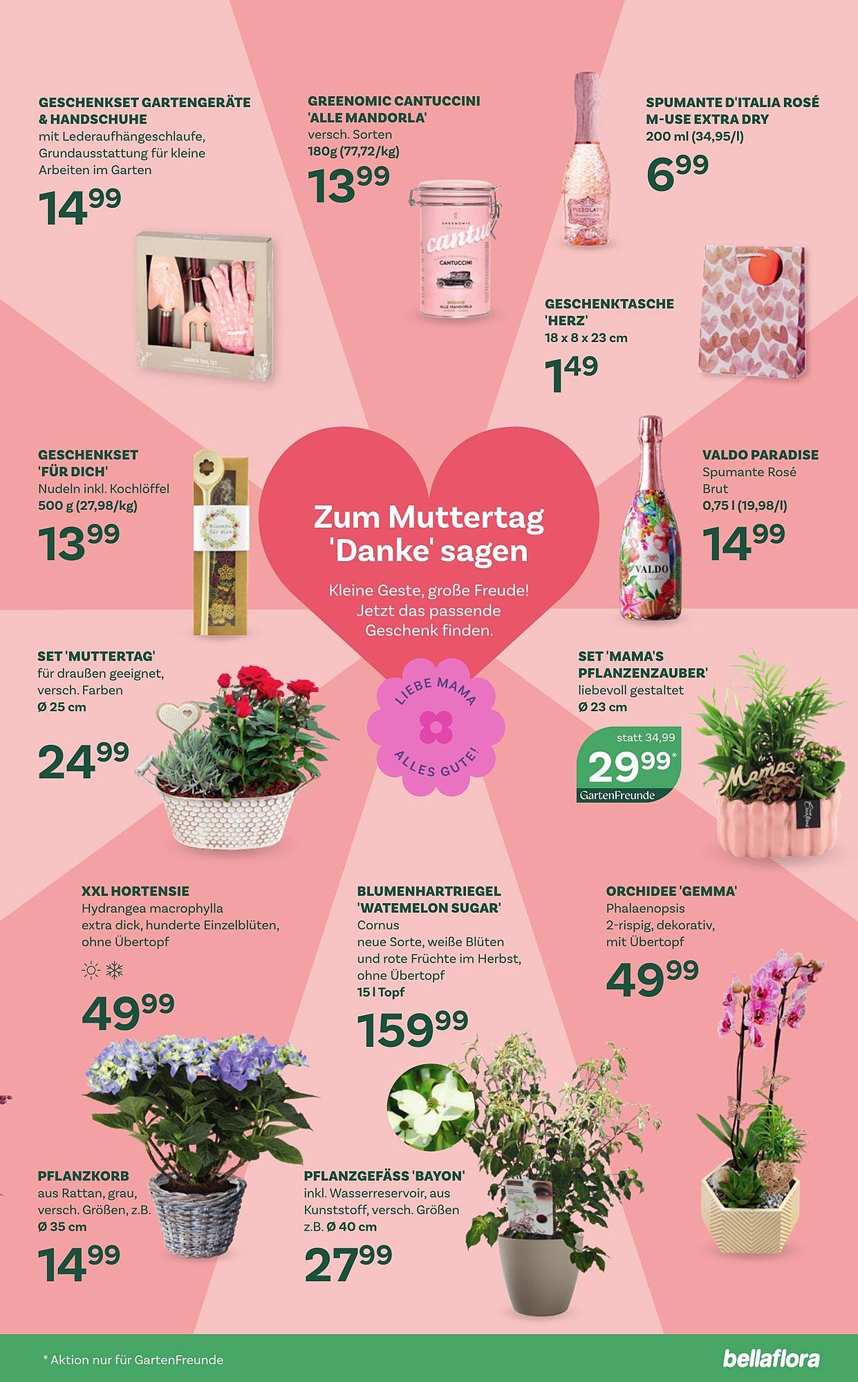 Bellaflora Flugblatt