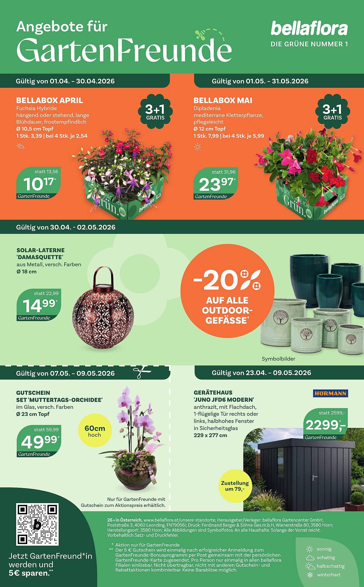 Bellaflora Flugblatt