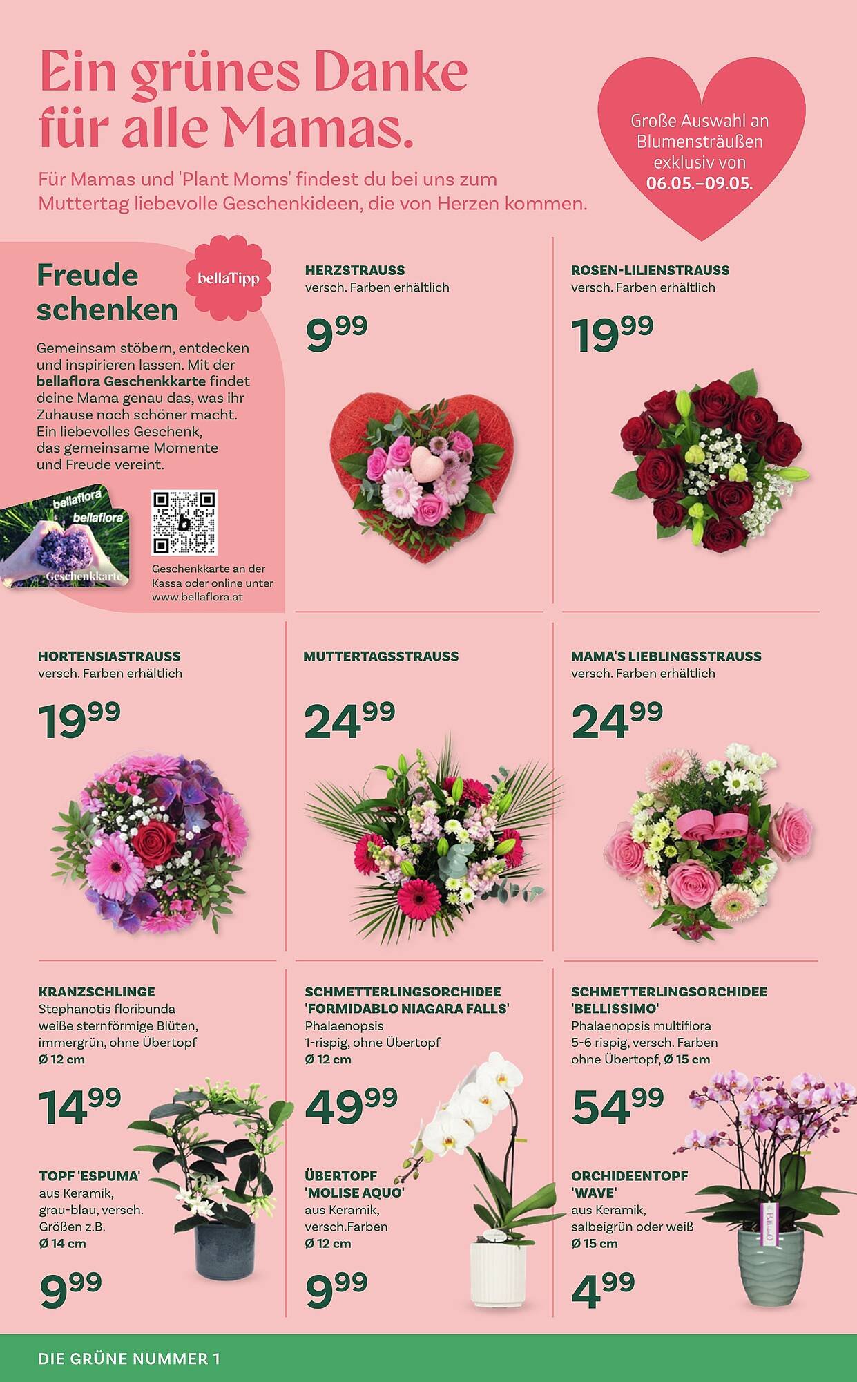 Bellaflora Flugblatt