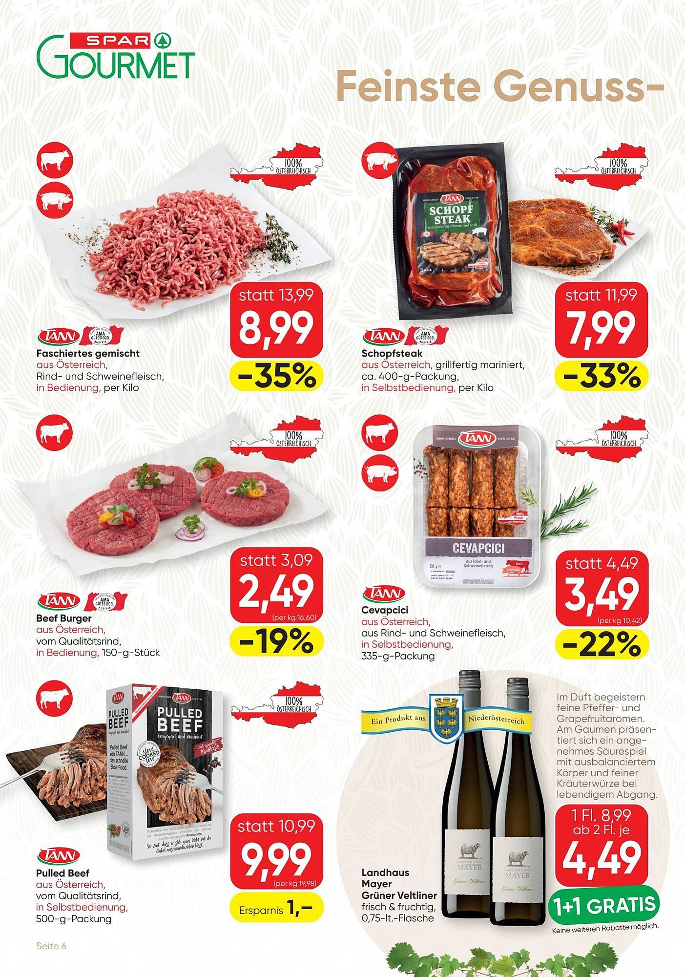 SPAR Gourmet Flugblatt