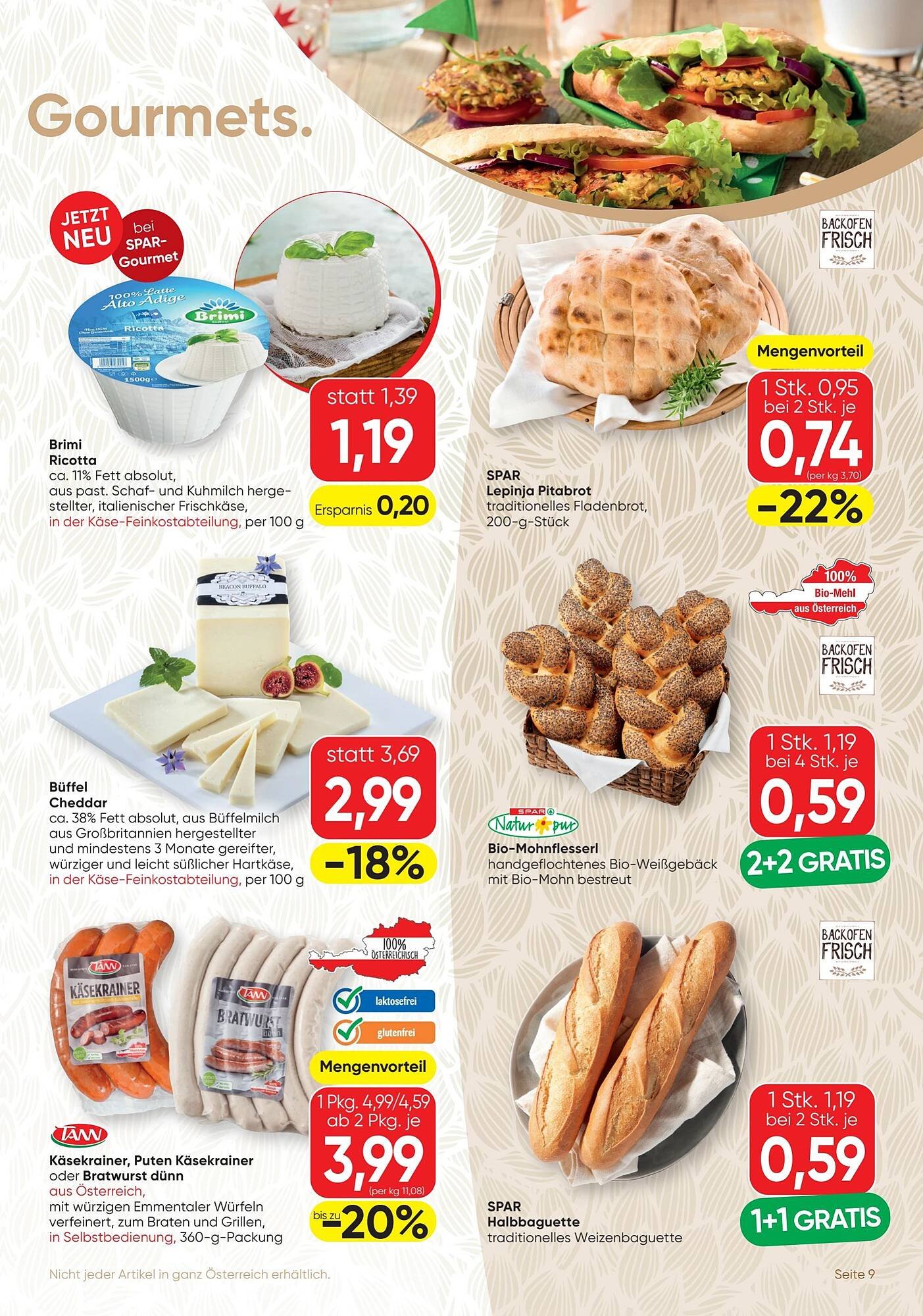 SPAR Gourmet Flugblatt