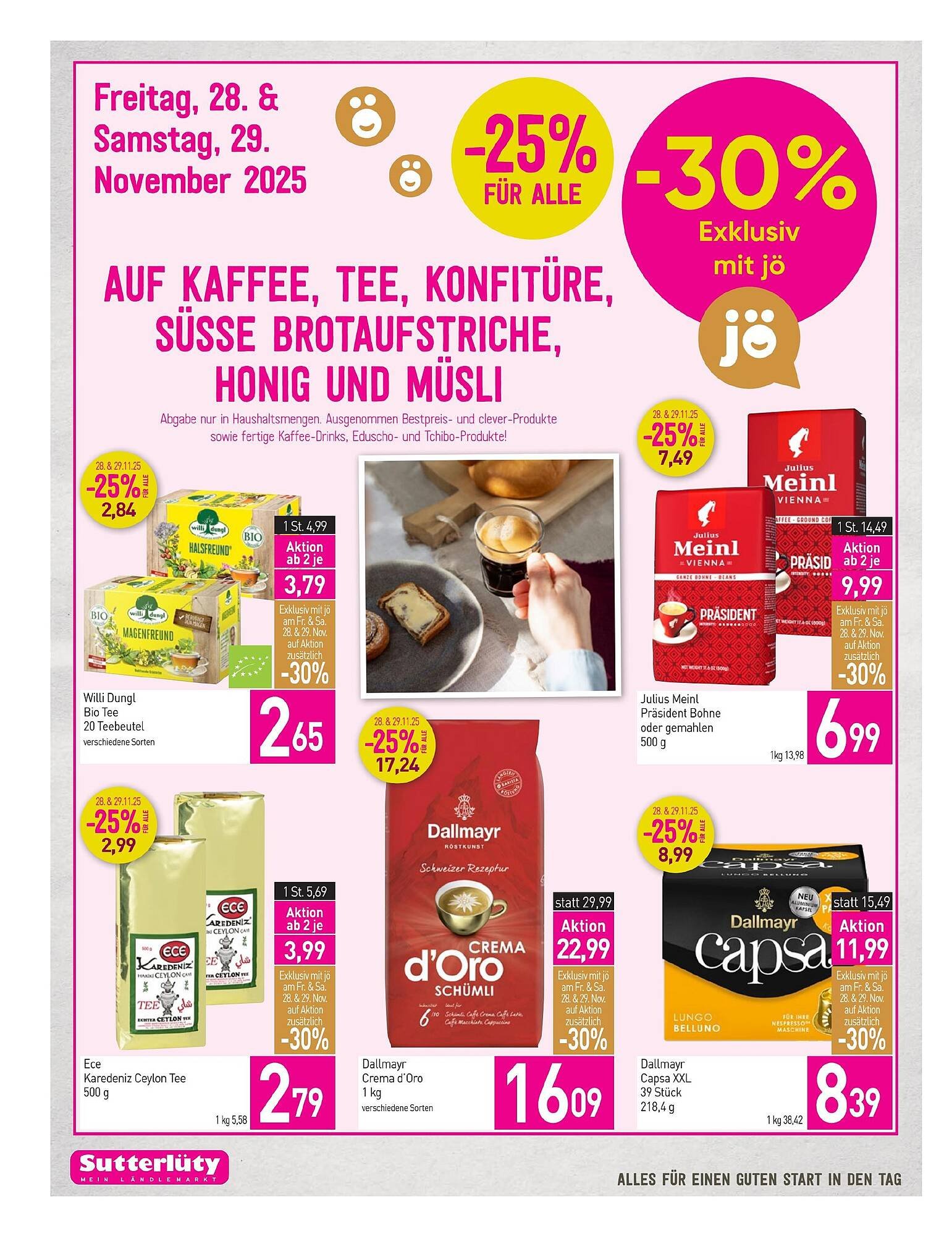 Sutterlüty Flugblatt