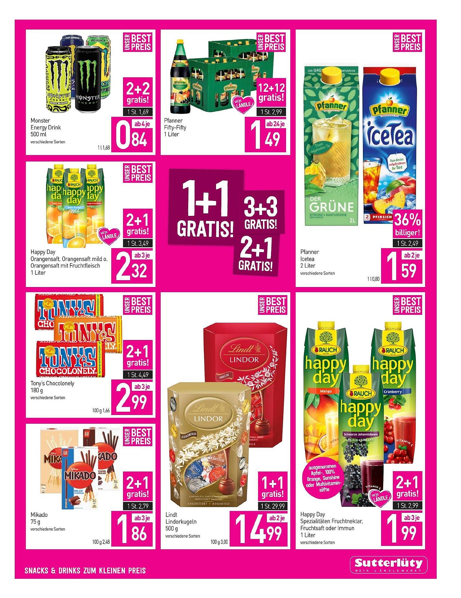 Sutterlüty Flugblatt