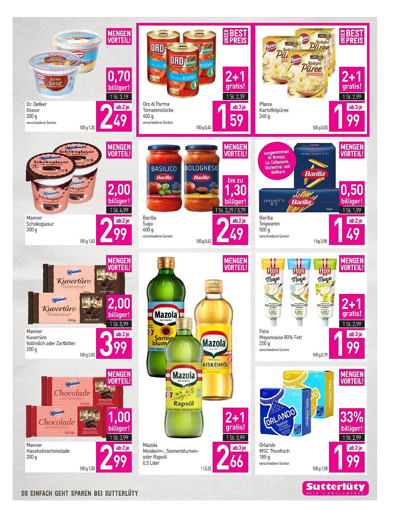 Sutterlüty Flugblatt