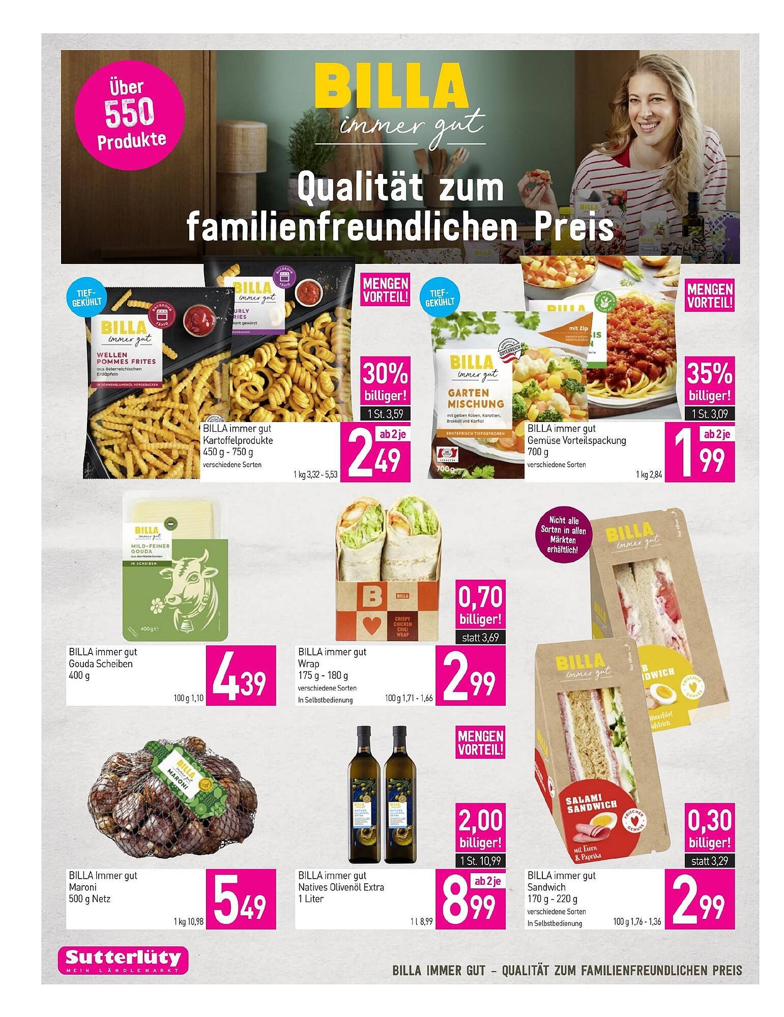 Sutterlüty Flugblatt