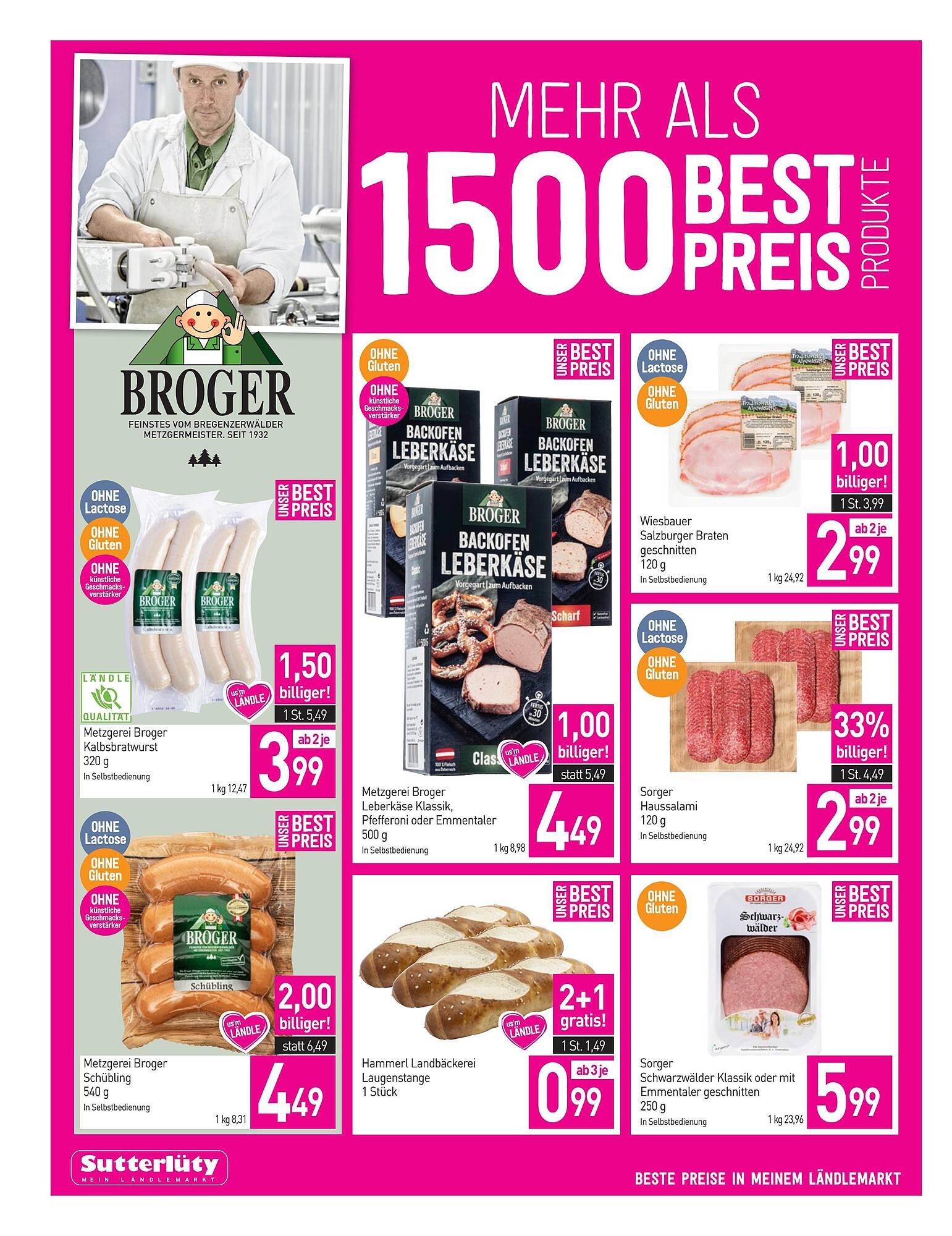 Sutterlüty Flugblatt