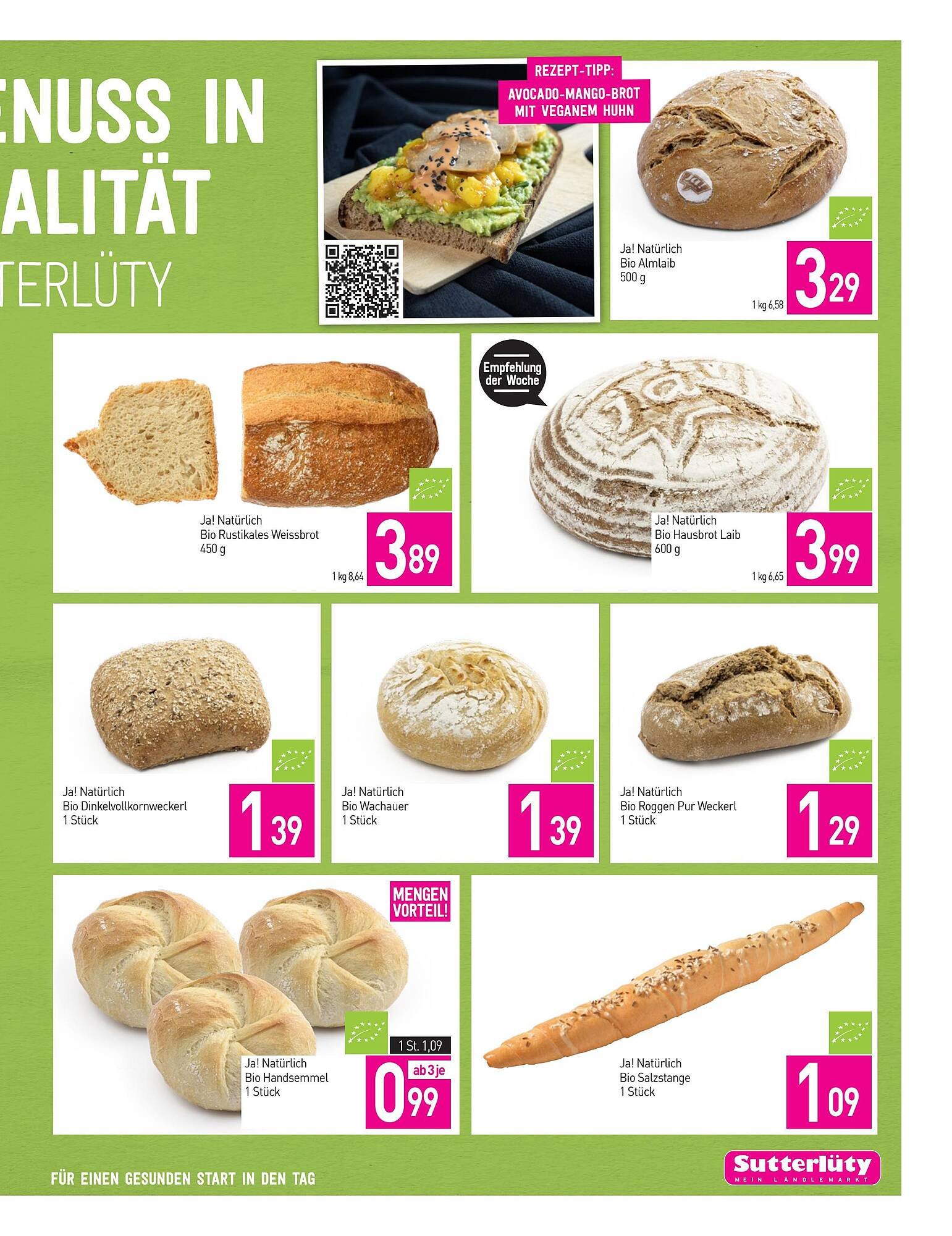 Sutterlüty Flugblatt