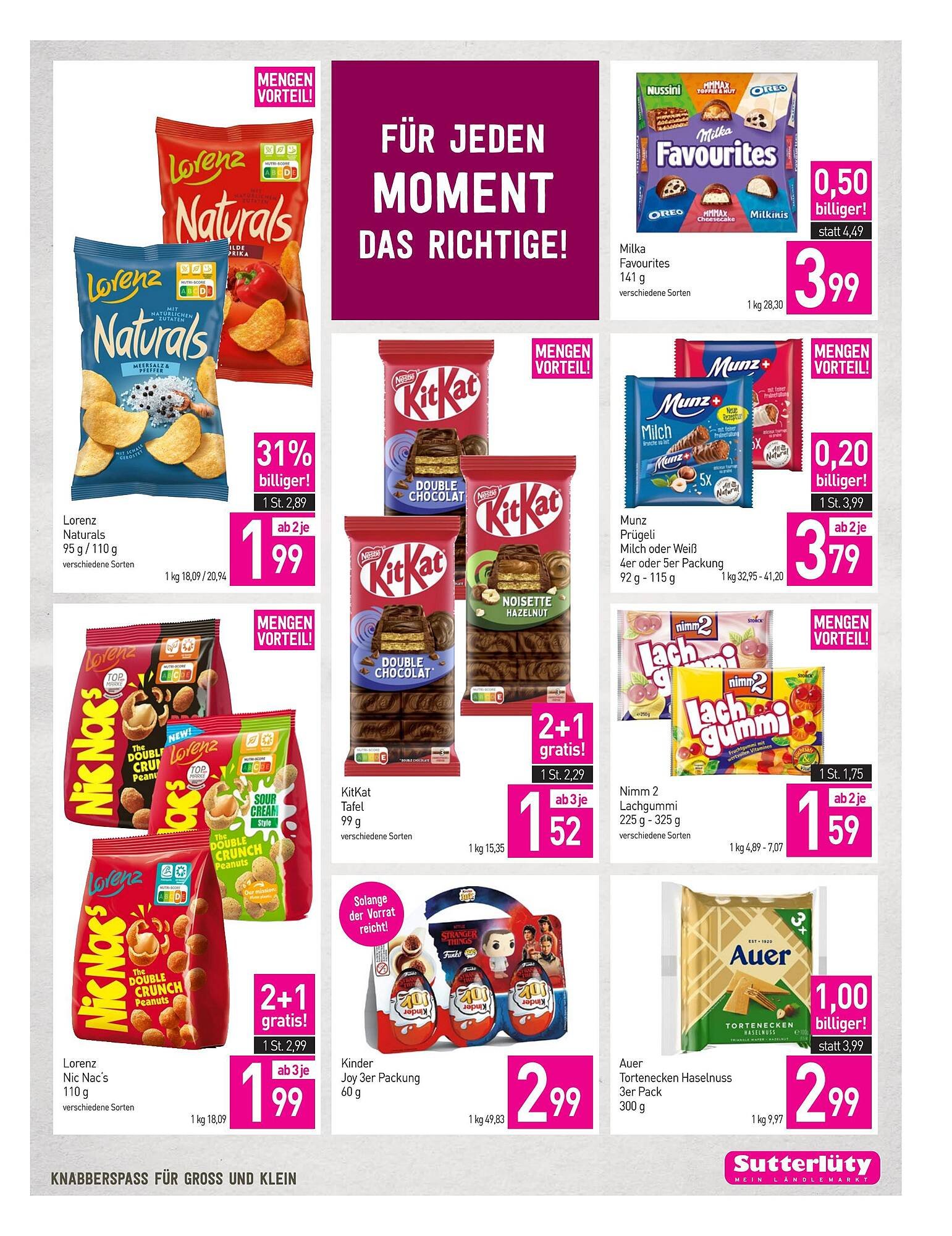 Sutterlüty Flugblatt