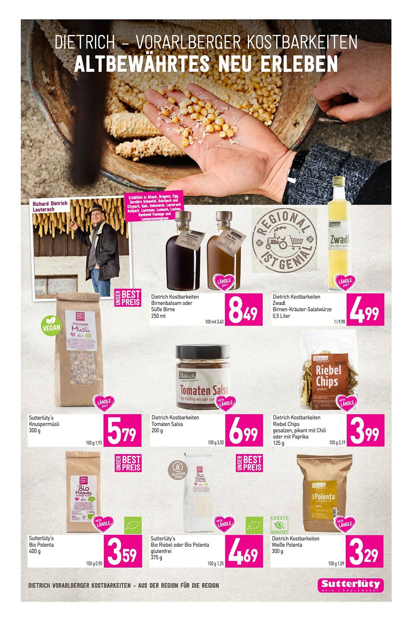 Sutterlüty Flugblatt