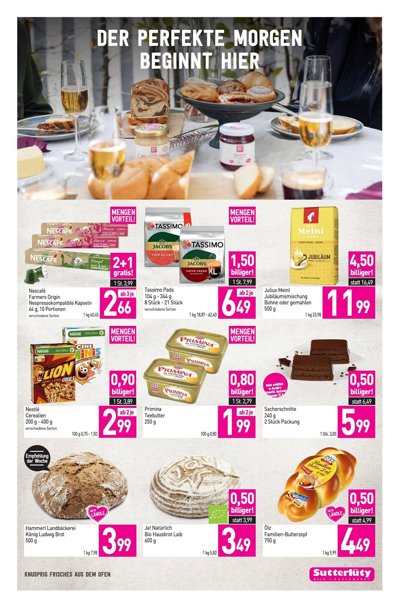 Sutterlüty Flugblatt