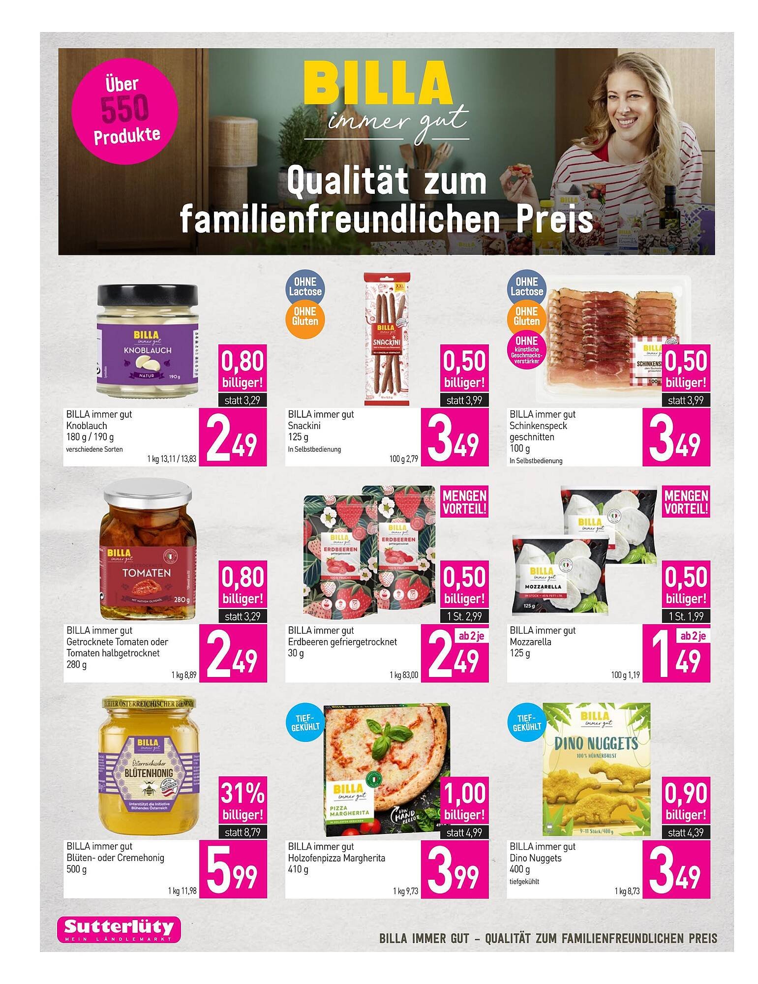Sutterlüty Flugblatt