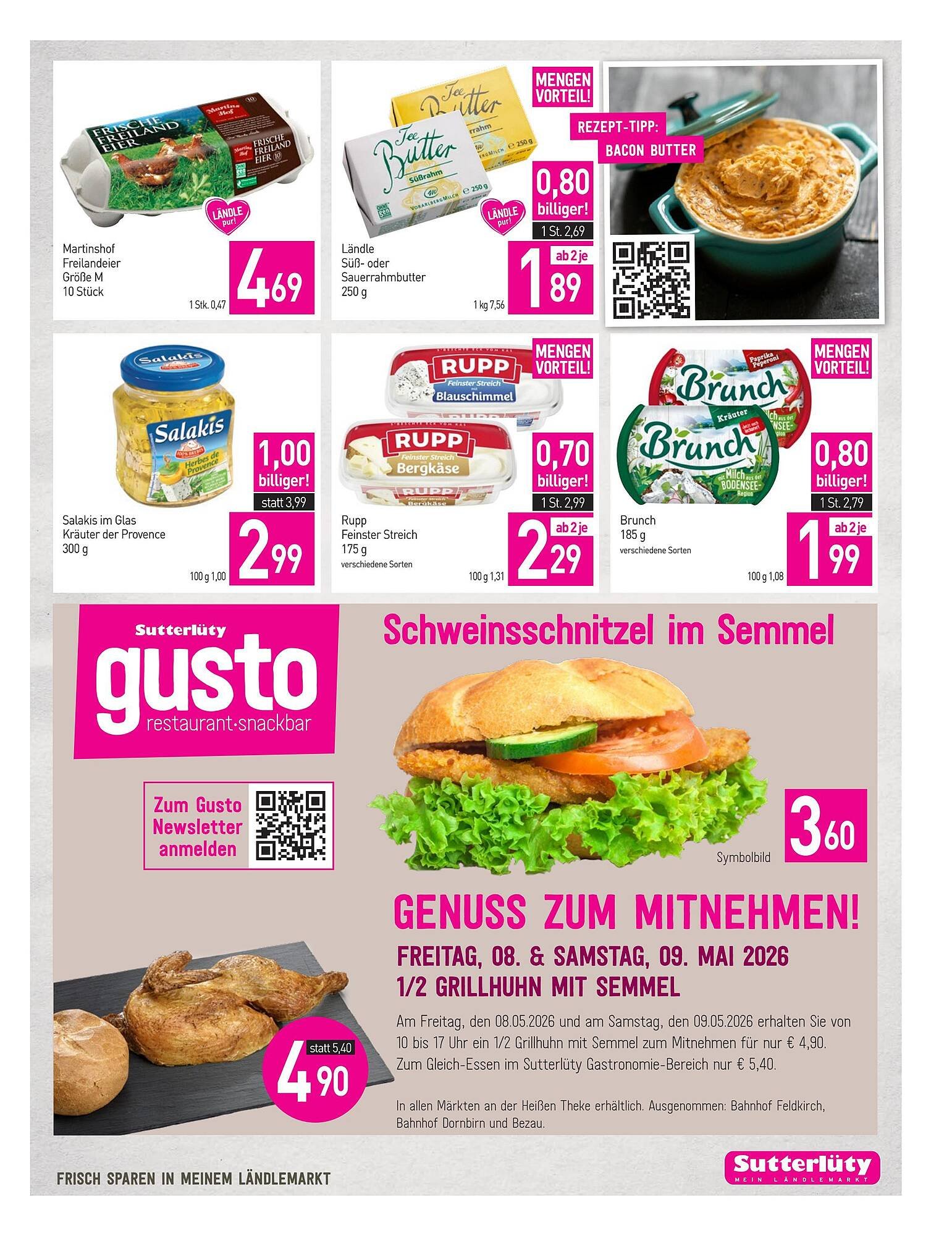 Sutterlüty Flugblatt