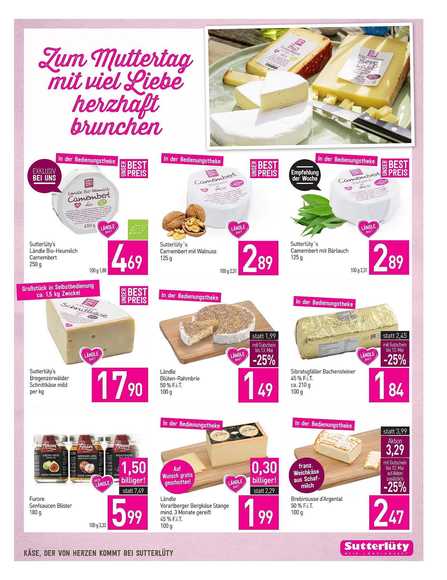 Sutterlüty Flugblatt