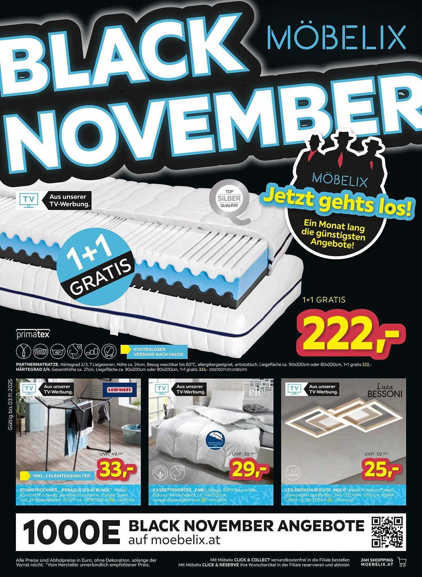 Möbelix Prospekt (2025-10-28 - 2025-11-04) | 1