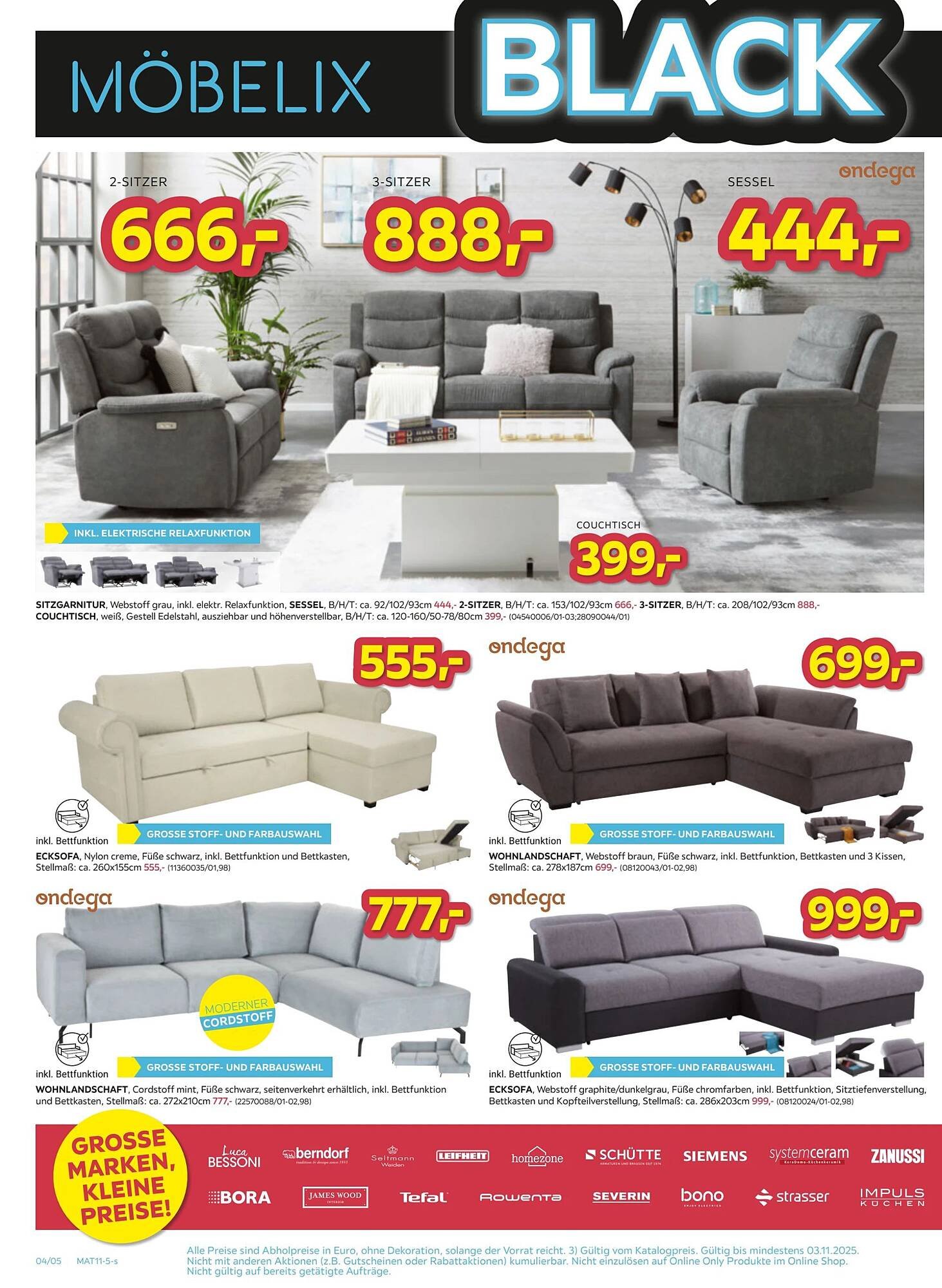 Möbelix Prospekt (2025-10-28 - 2025-11-04) | 4