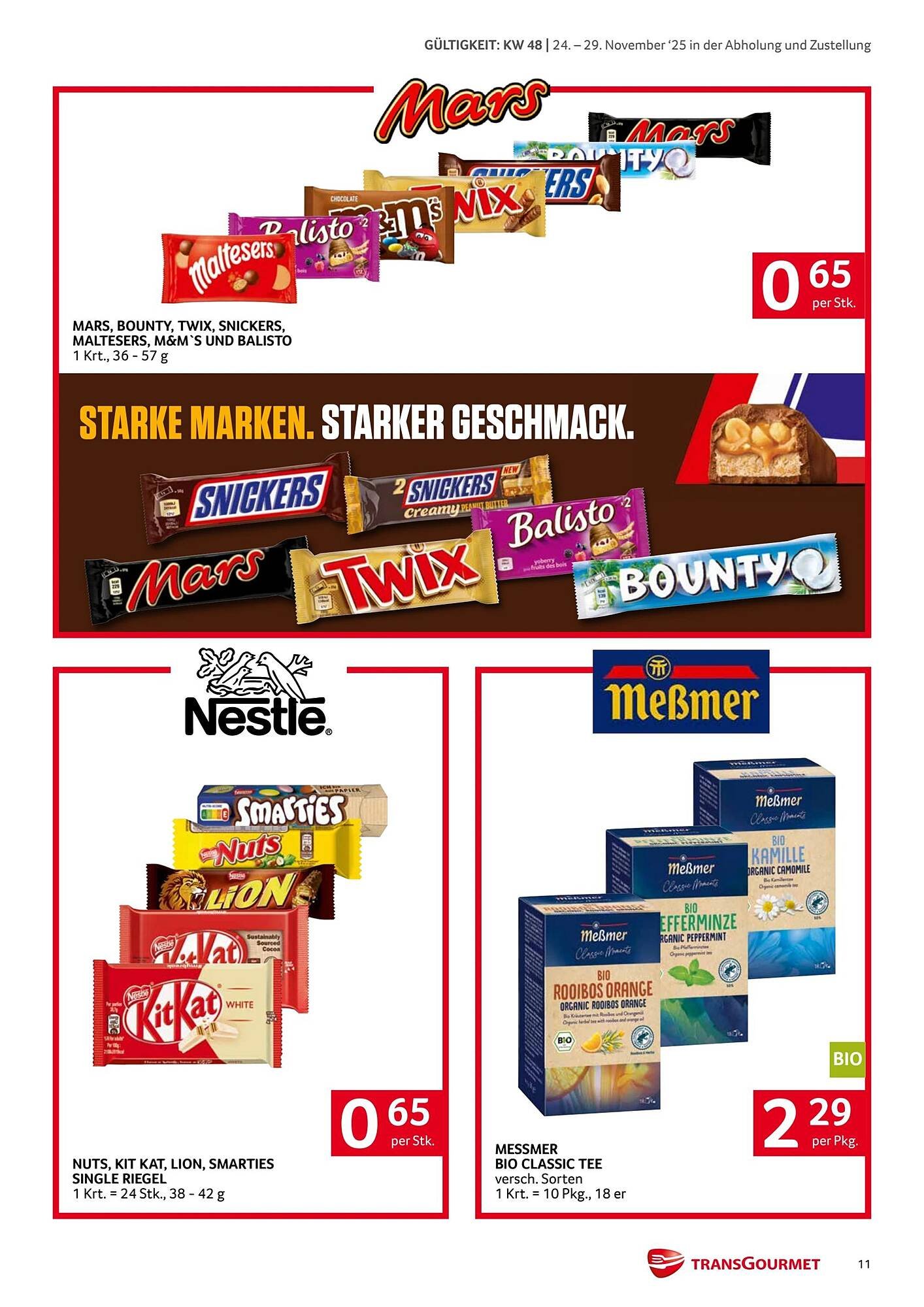 Transgourmet Flugblatt