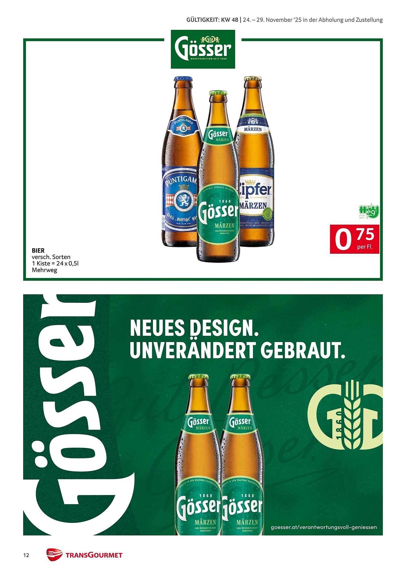 Transgourmet Flugblatt