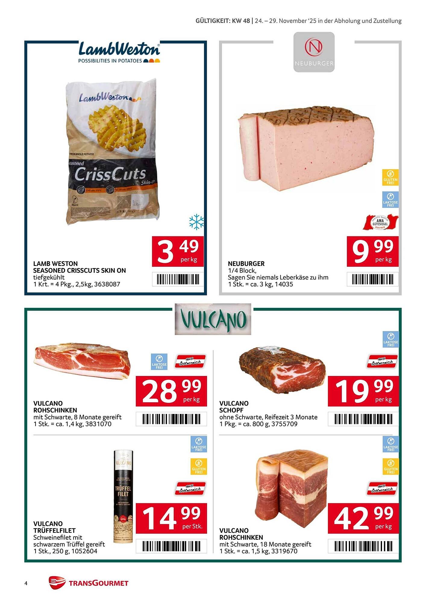 Transgourmet Flugblatt