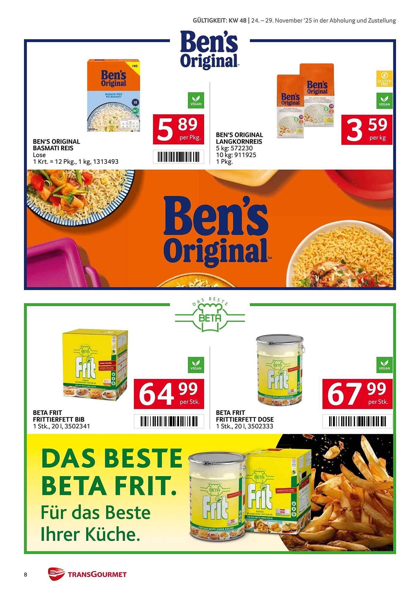 Transgourmet Flugblatt