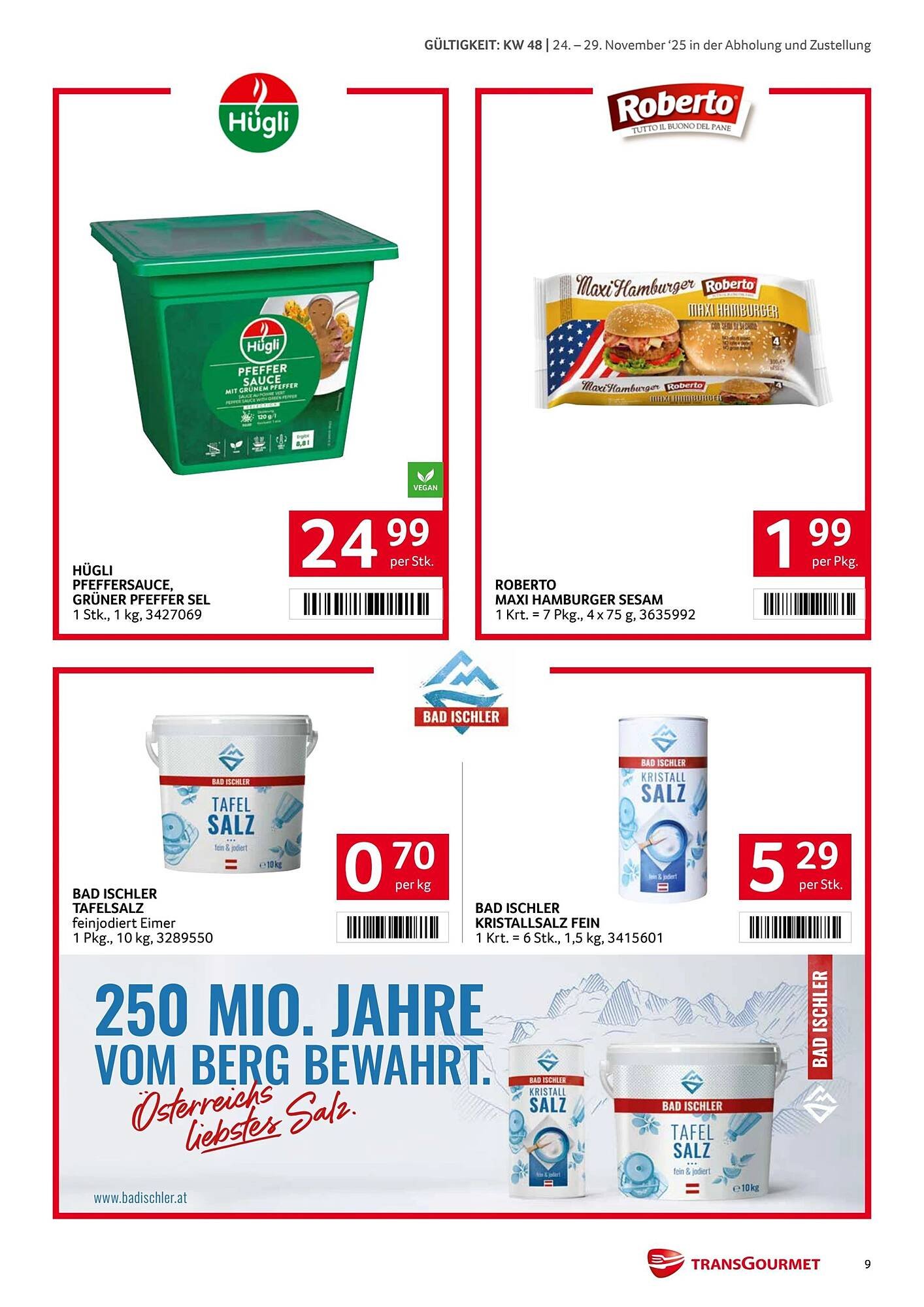 Transgourmet Flugblatt