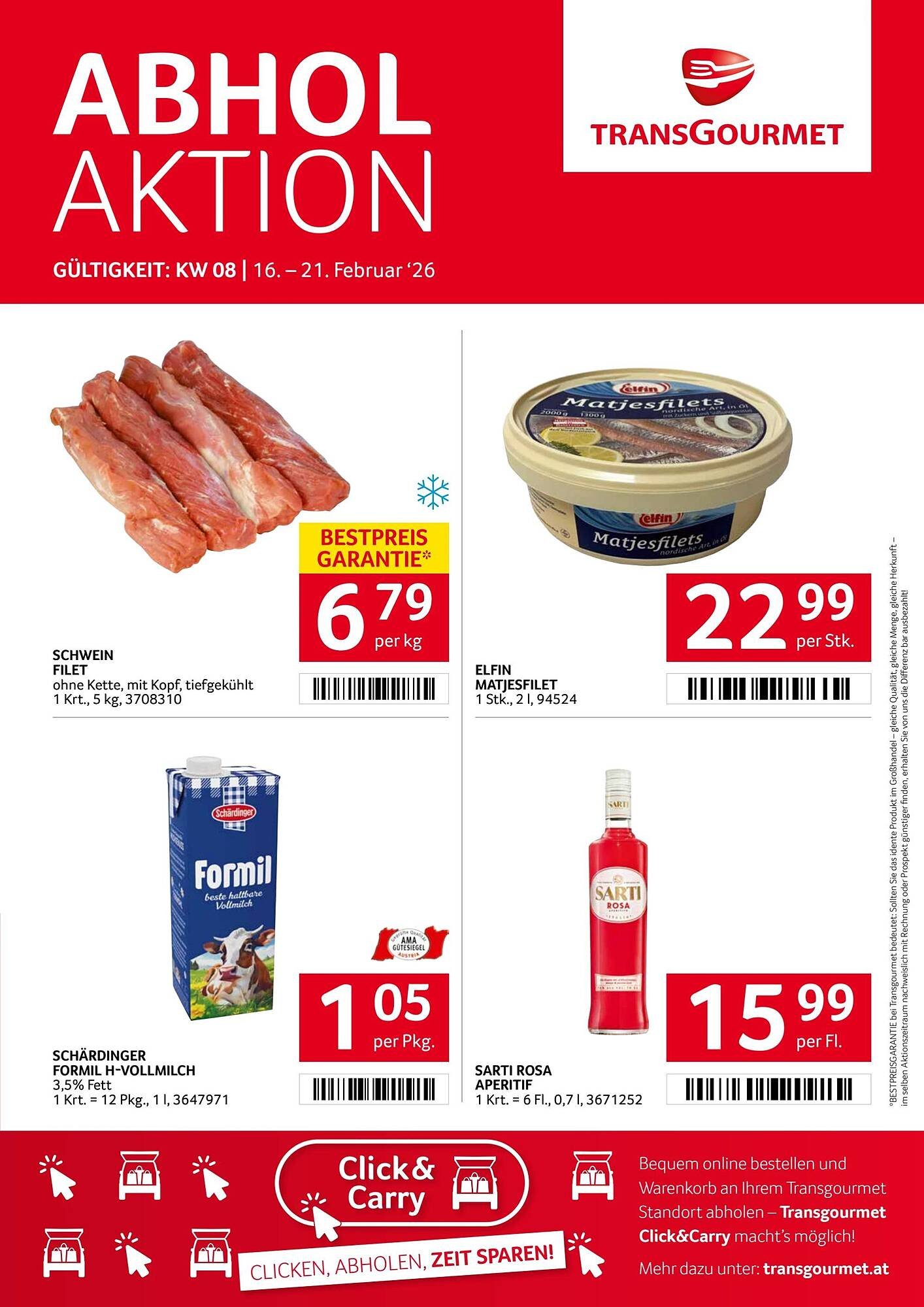 Transgourmet Flugblatt