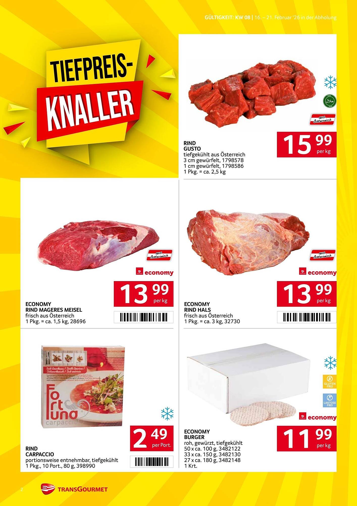 Transgourmet Flugblatt