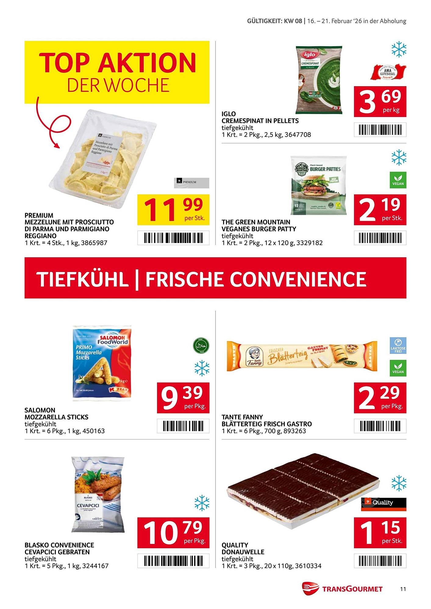 Transgourmet Flugblatt
