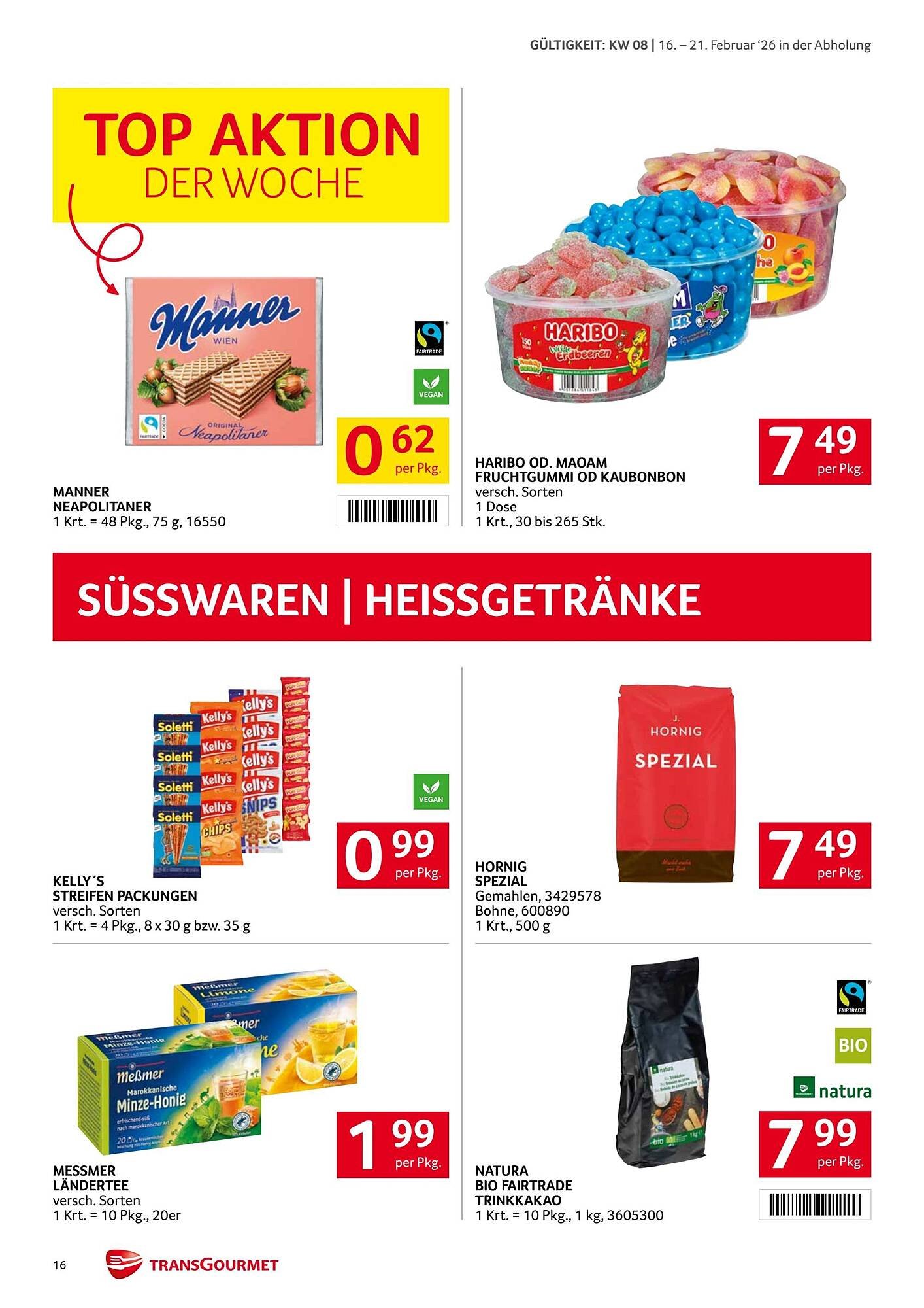 Transgourmet Flugblatt