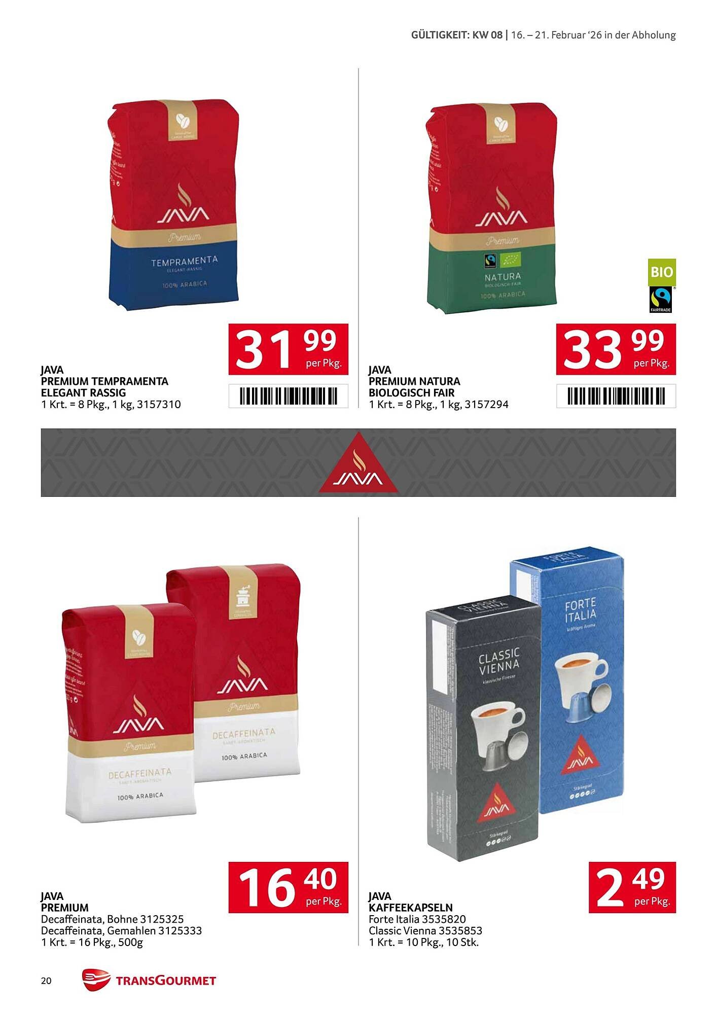 Transgourmet Flugblatt