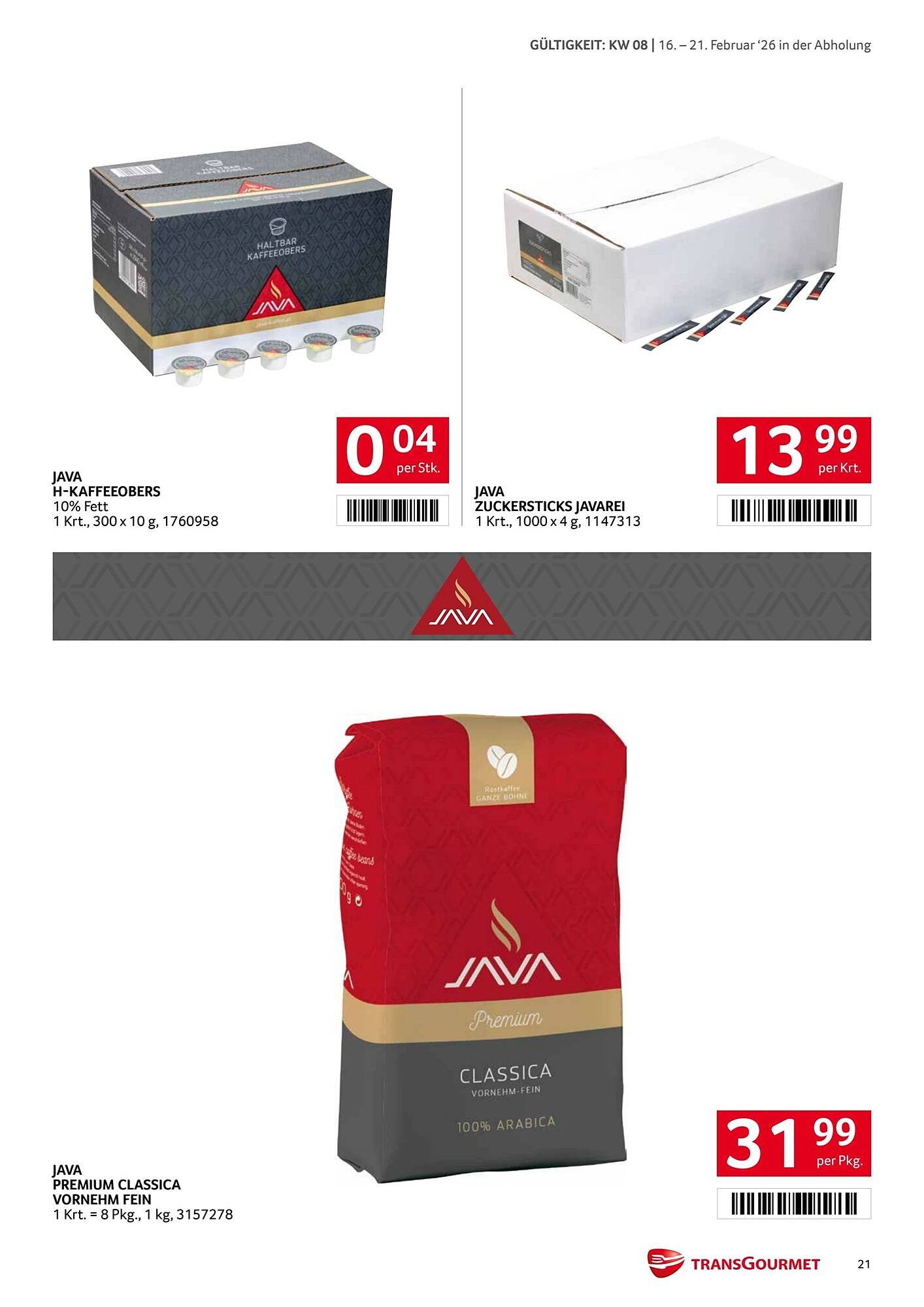 Transgourmet Flugblatt