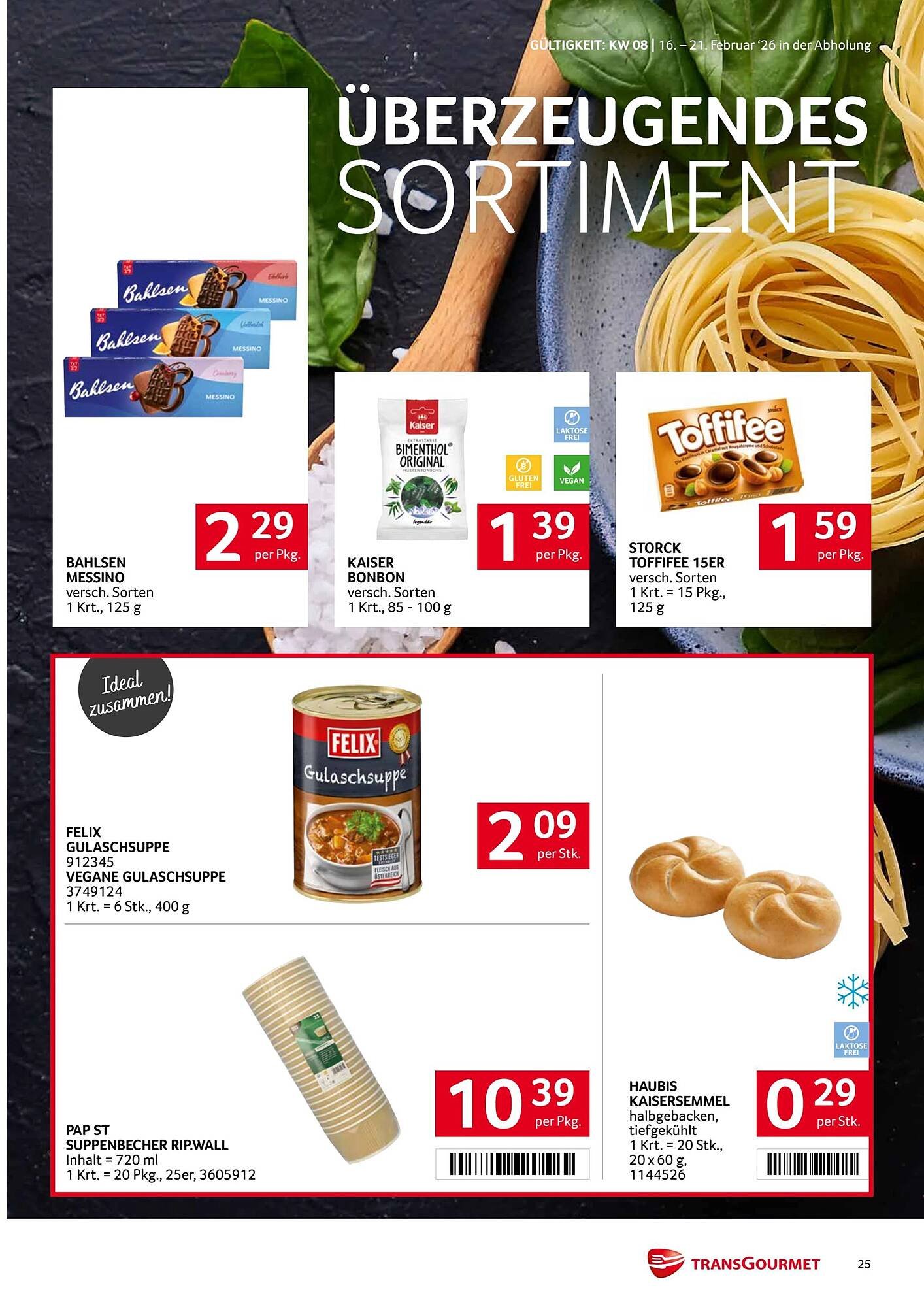 Transgourmet Flugblatt