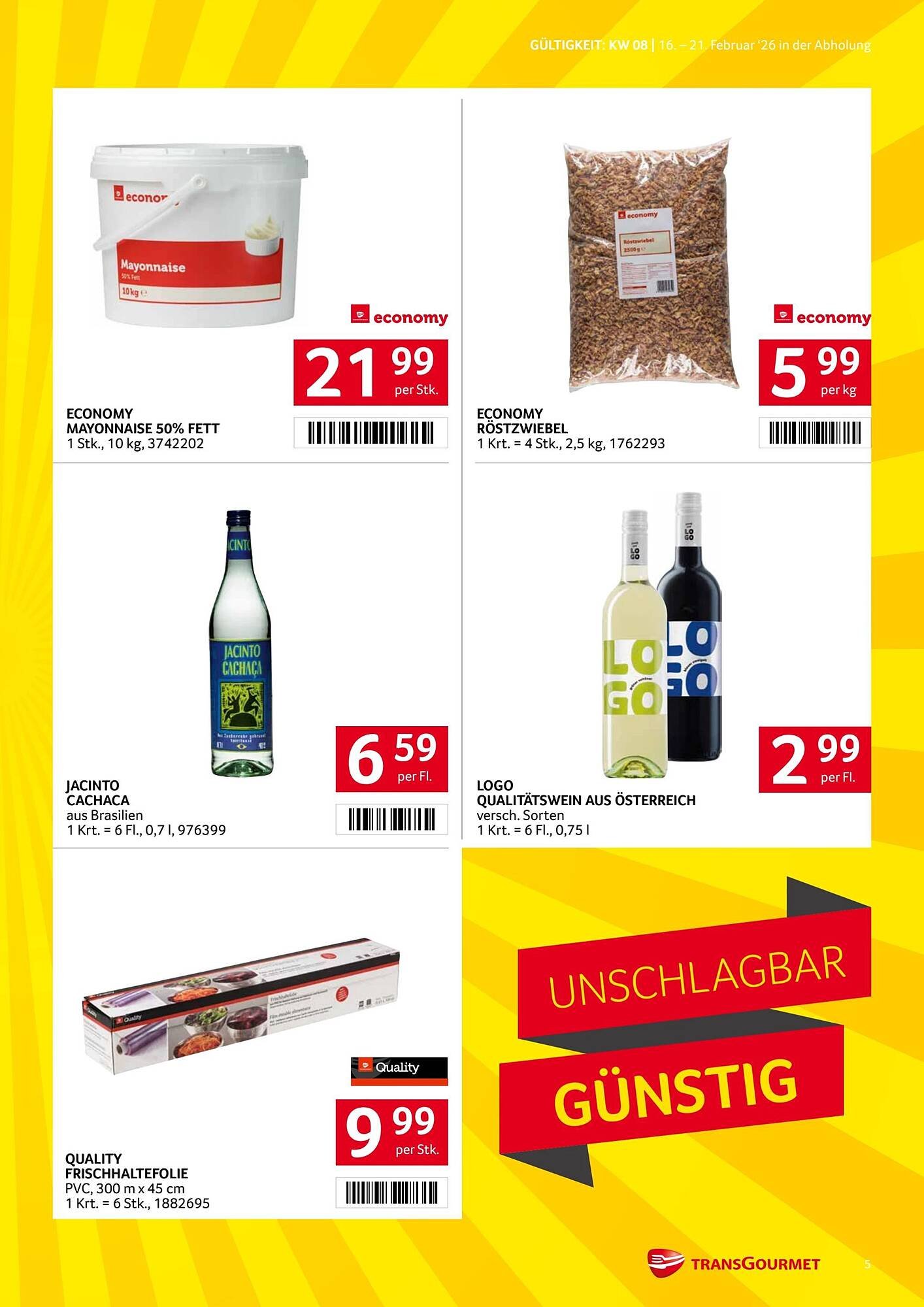 Transgourmet Flugblatt