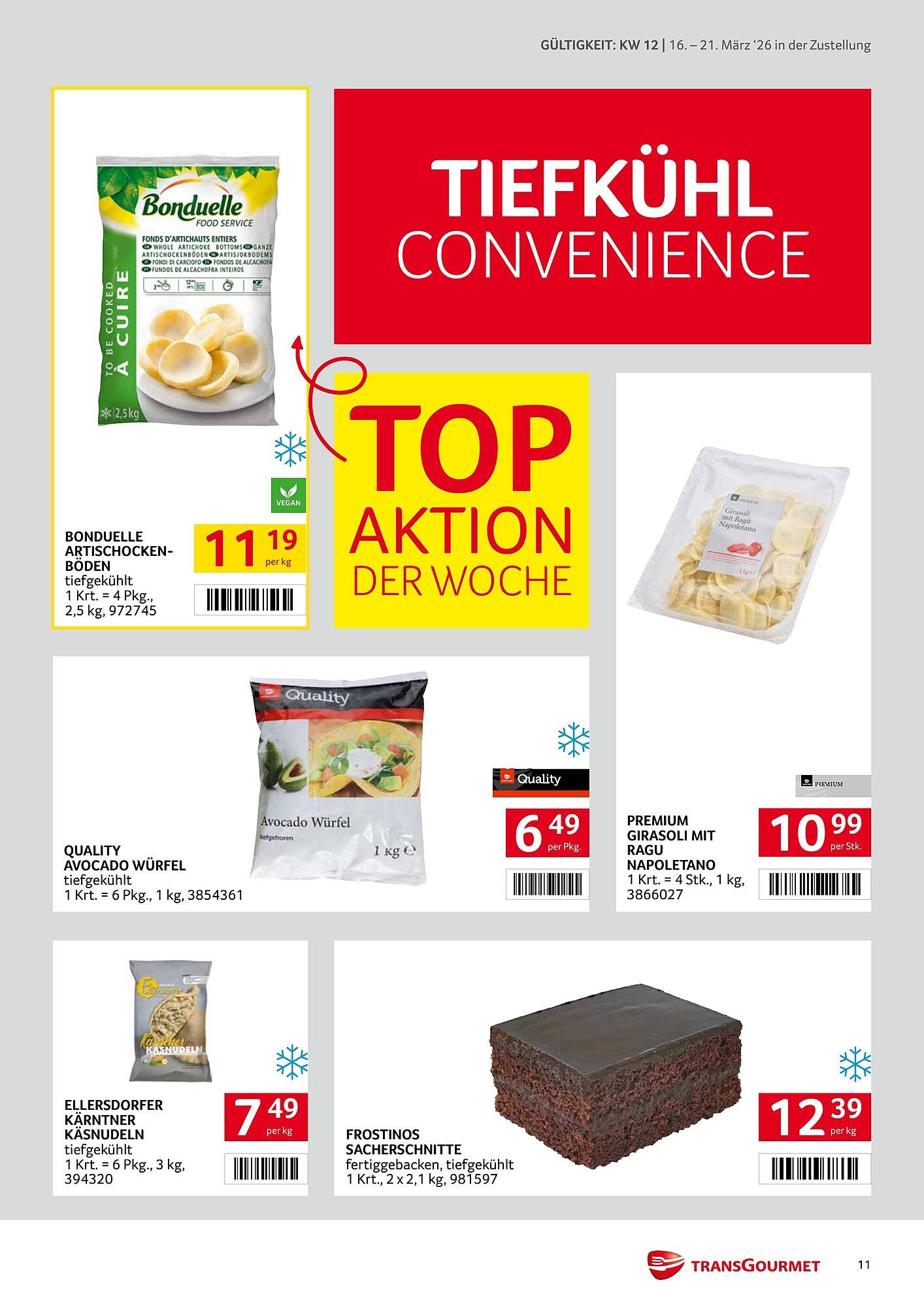 Transgourmet Flugblatt