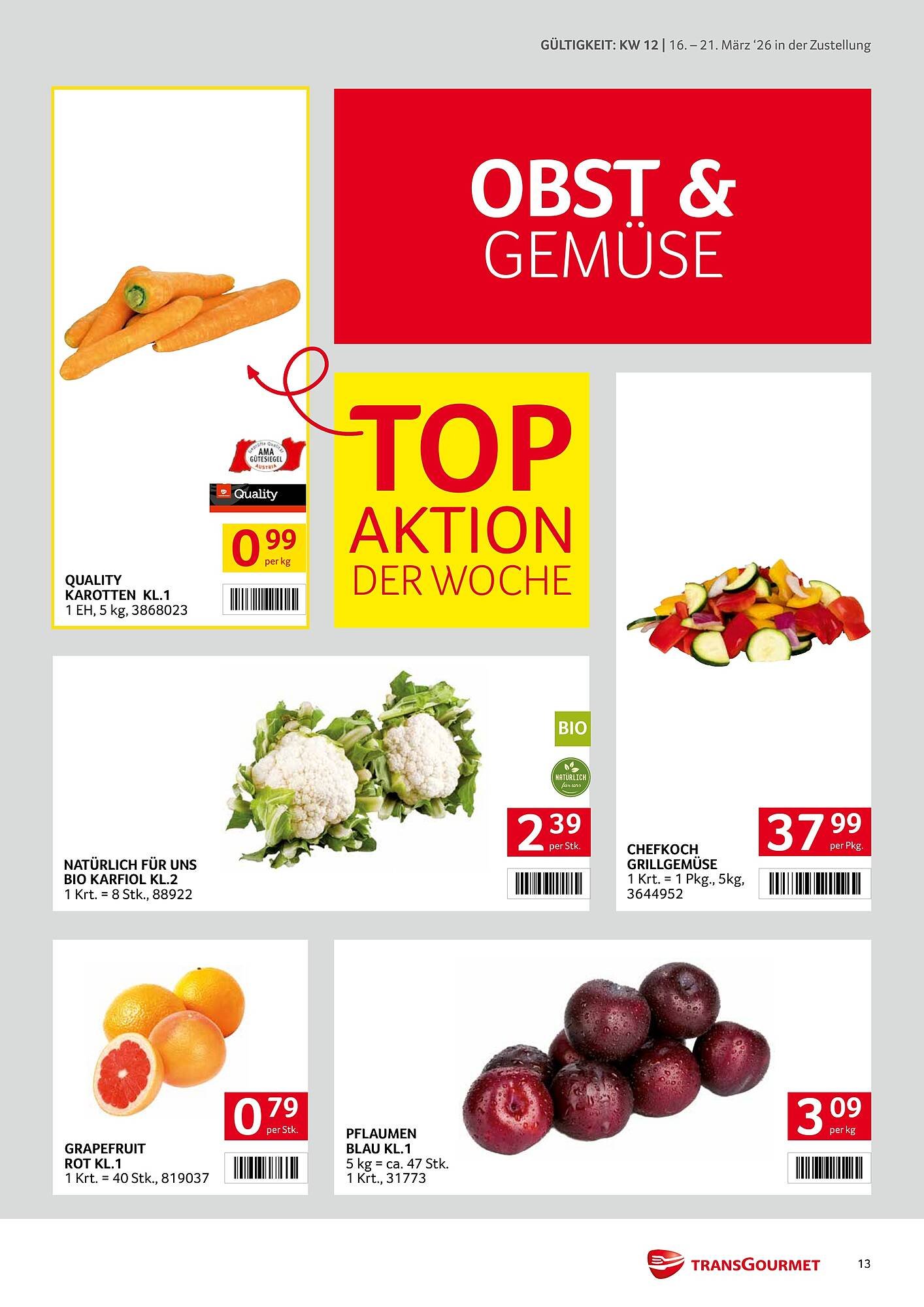 Transgourmet Flugblatt