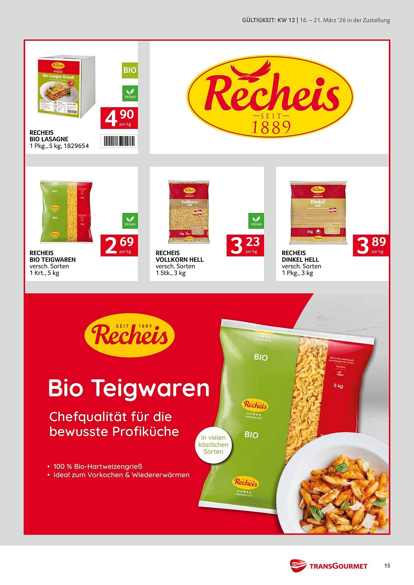 Transgourmet Flugblatt