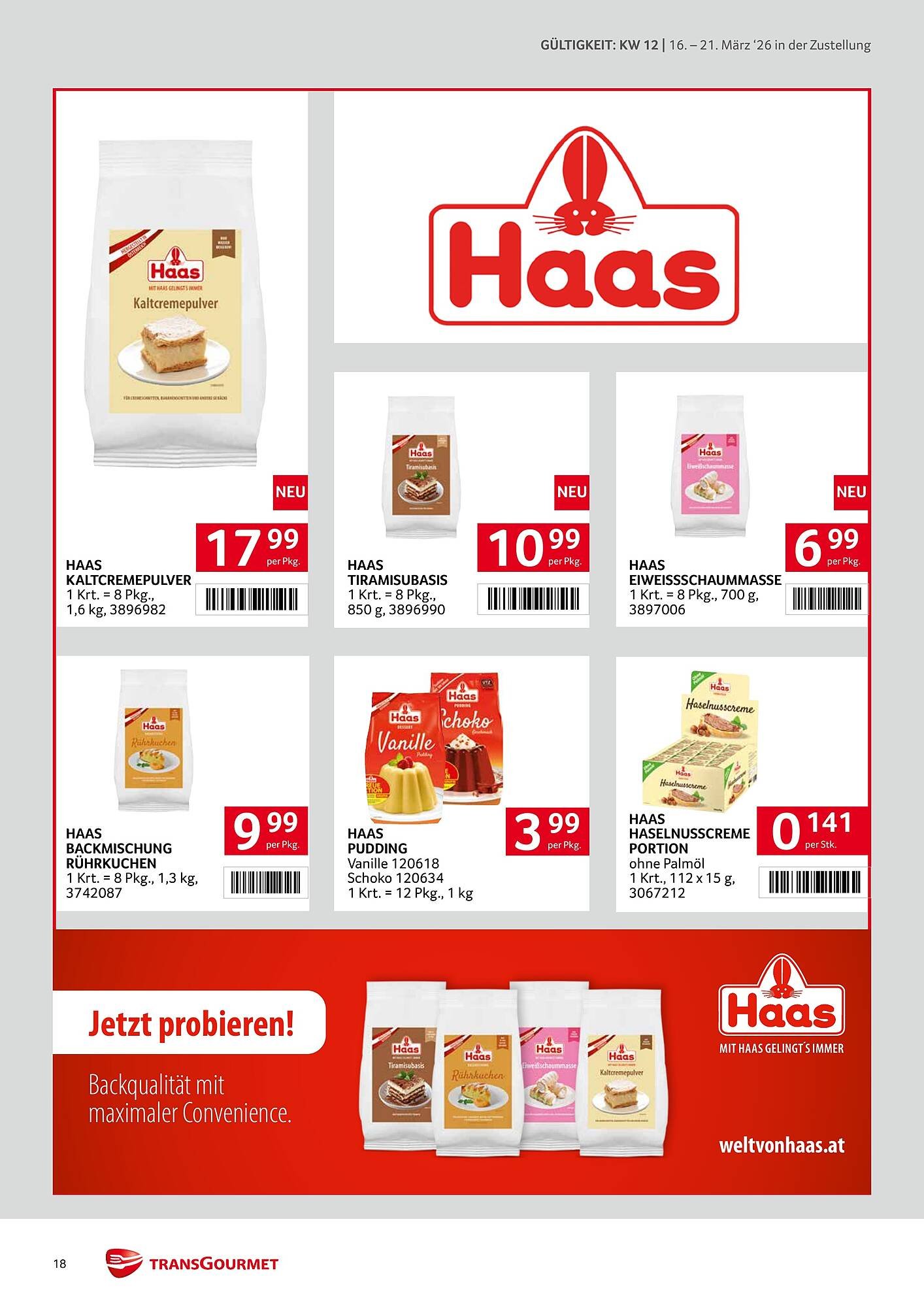 Transgourmet Flugblatt